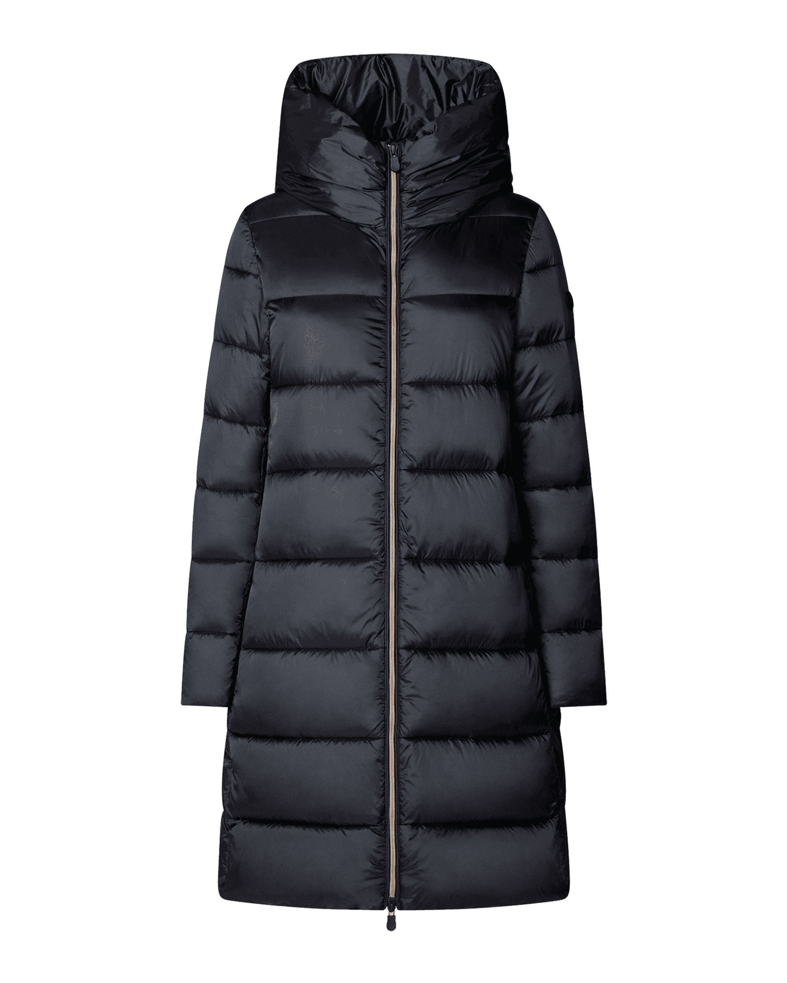 Lysa Hooded Coat D40279 W Black