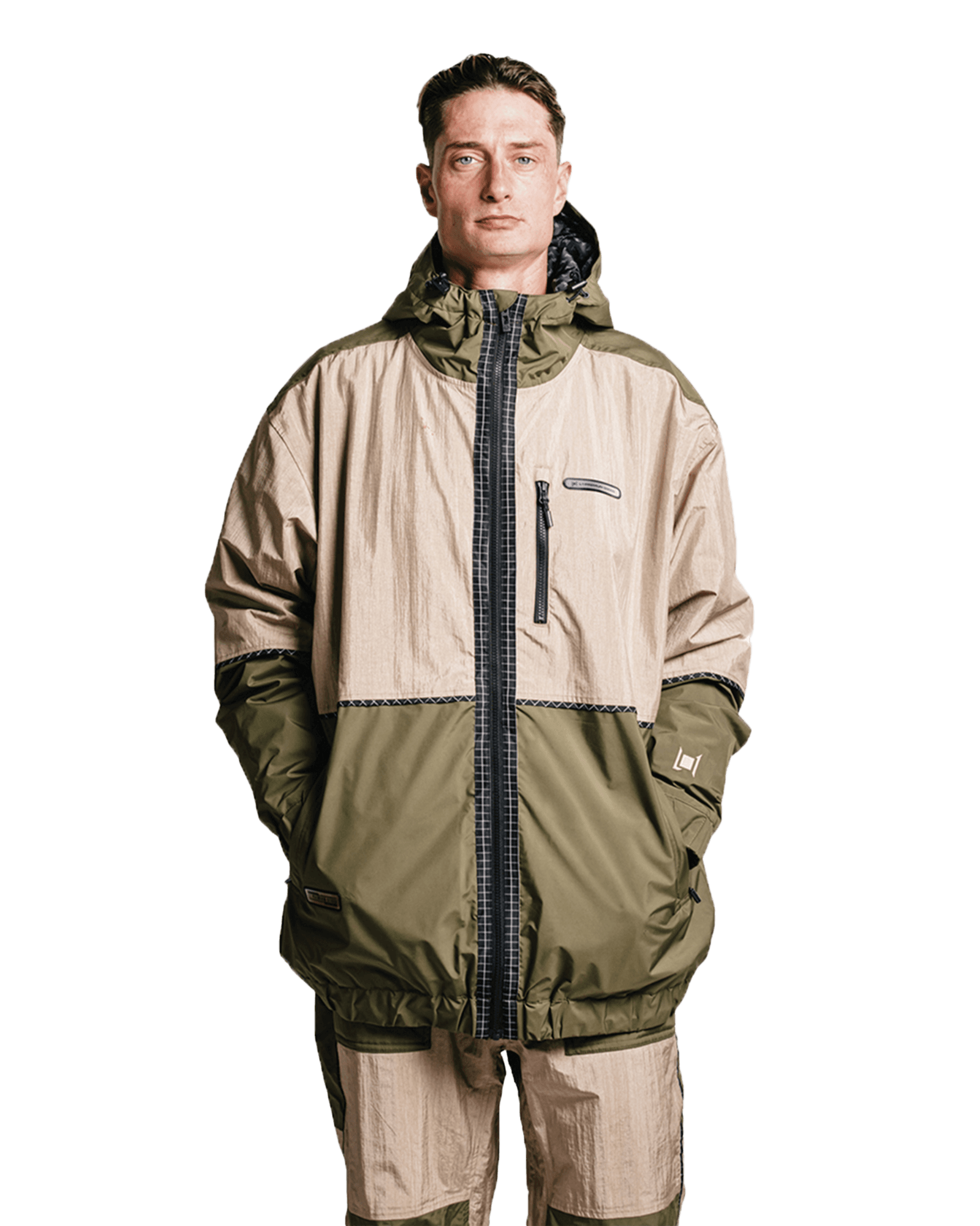 Ventura Jacket M Milt/Dune/Blk Ch