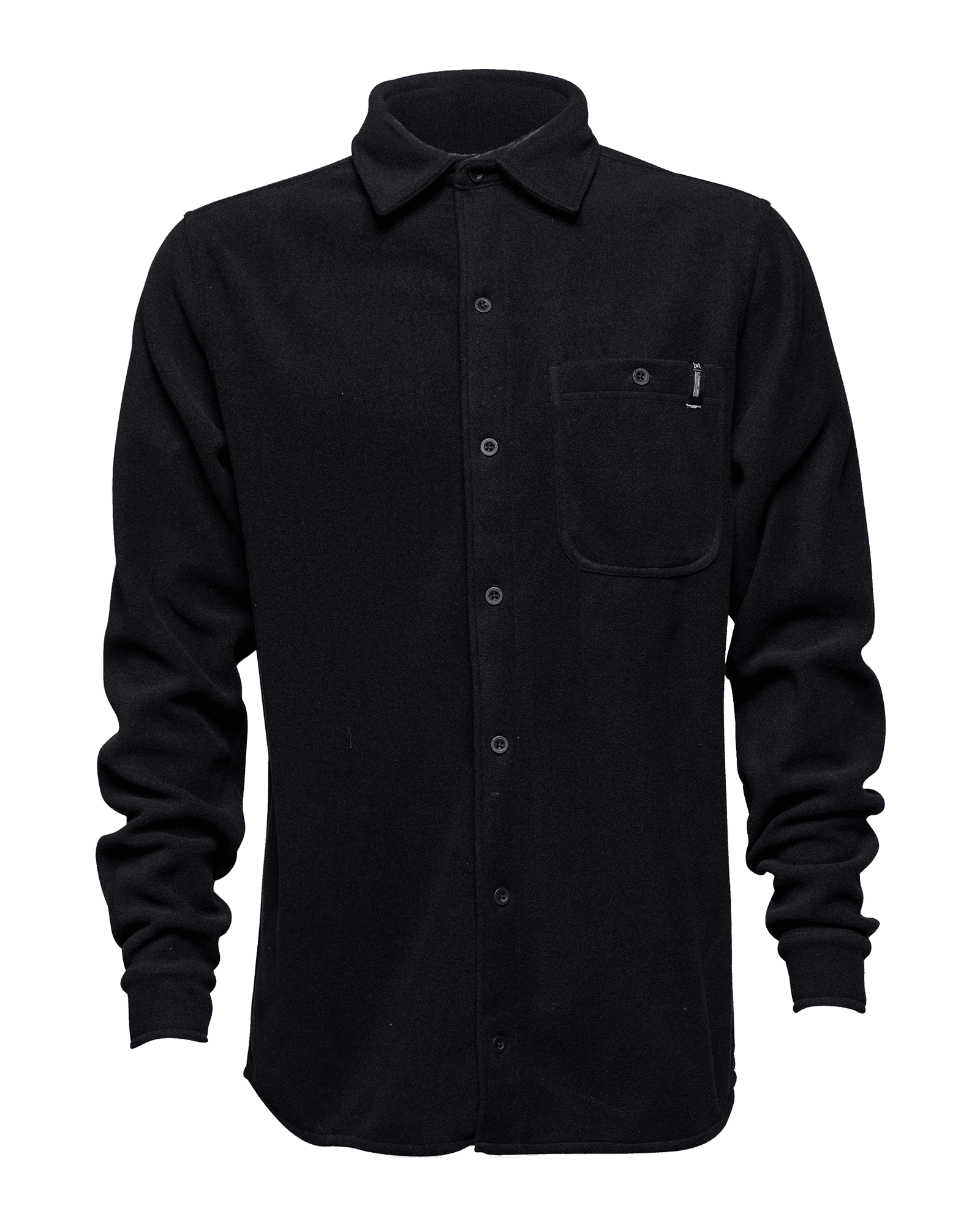 Basti Fleece L/S M Black