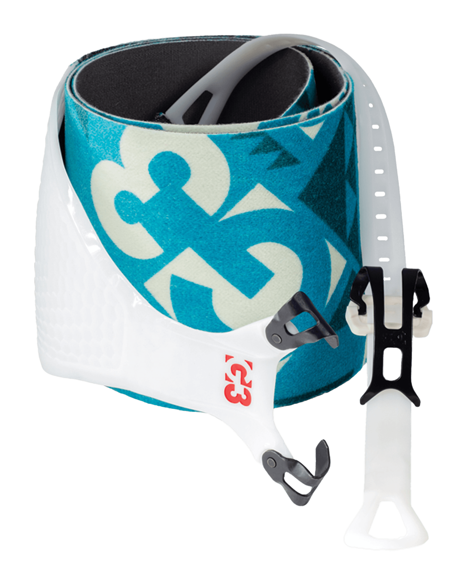 Alpinist + Glide Skins 130 mm Teal