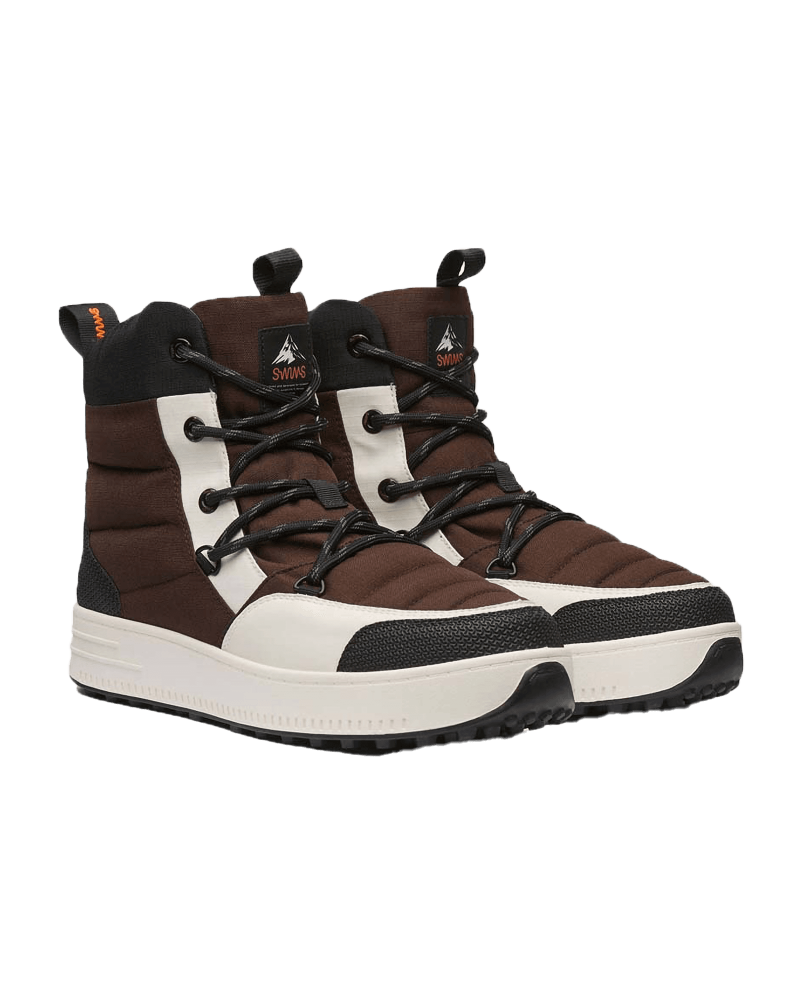 Brown/Off White/Black
