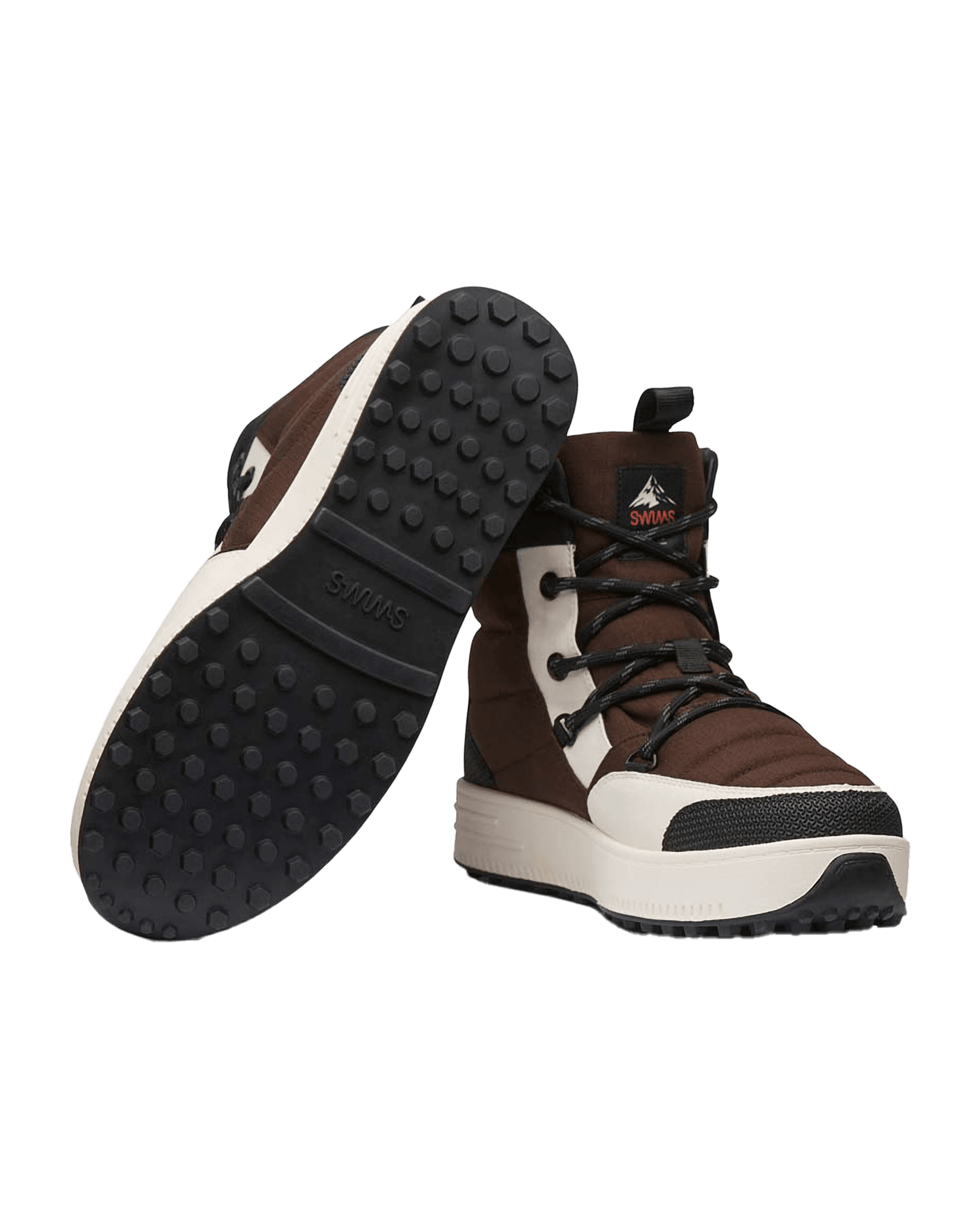 Brown/Off White/Black