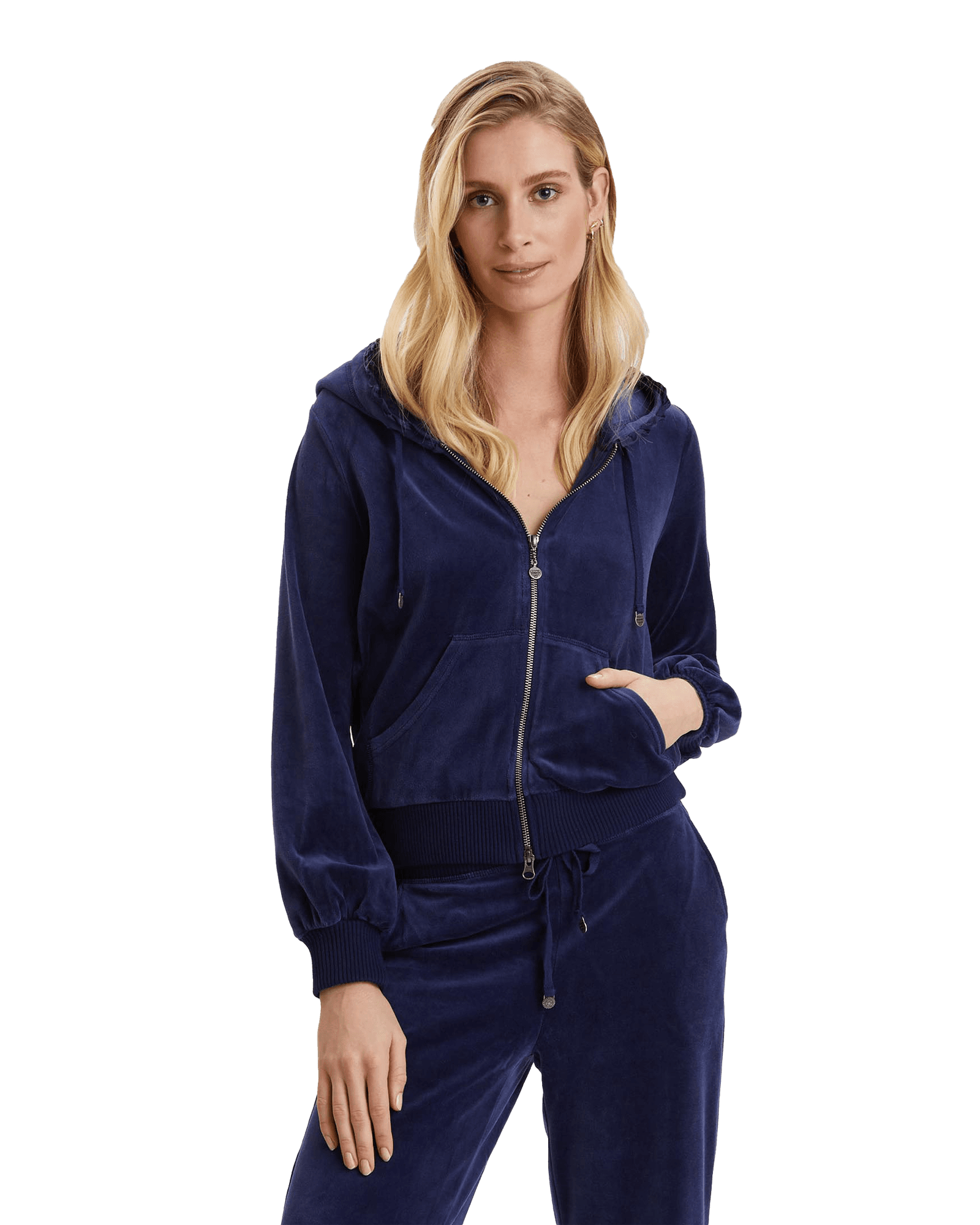 Velouragenius Hood Jacket W Night Sky Blue