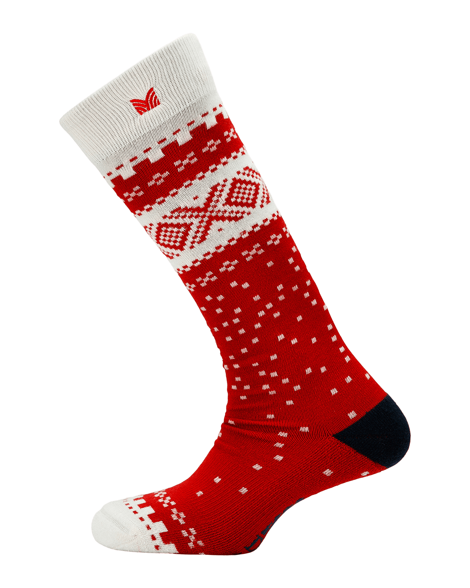 Cortina Socks Knee high Raspberry/Offwhite/Navy