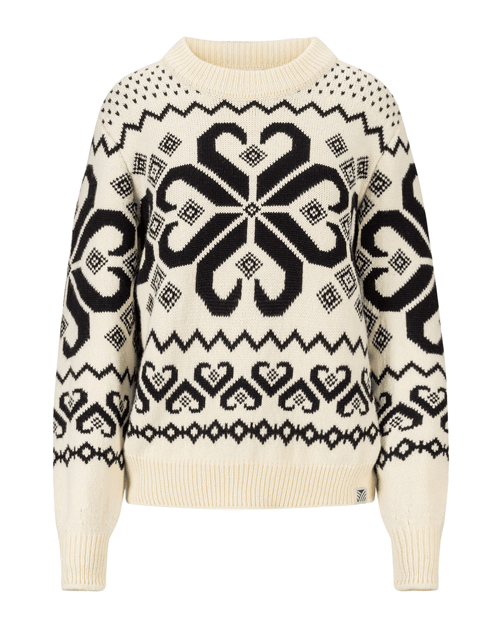 Falkeberg Sweater W Offwhite/Black