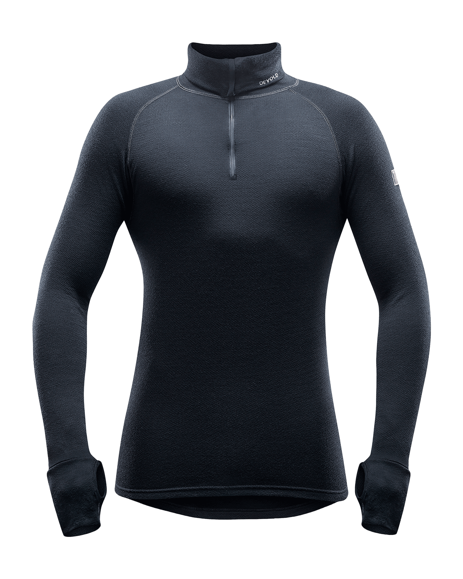 Expedition Zip Neck M Black