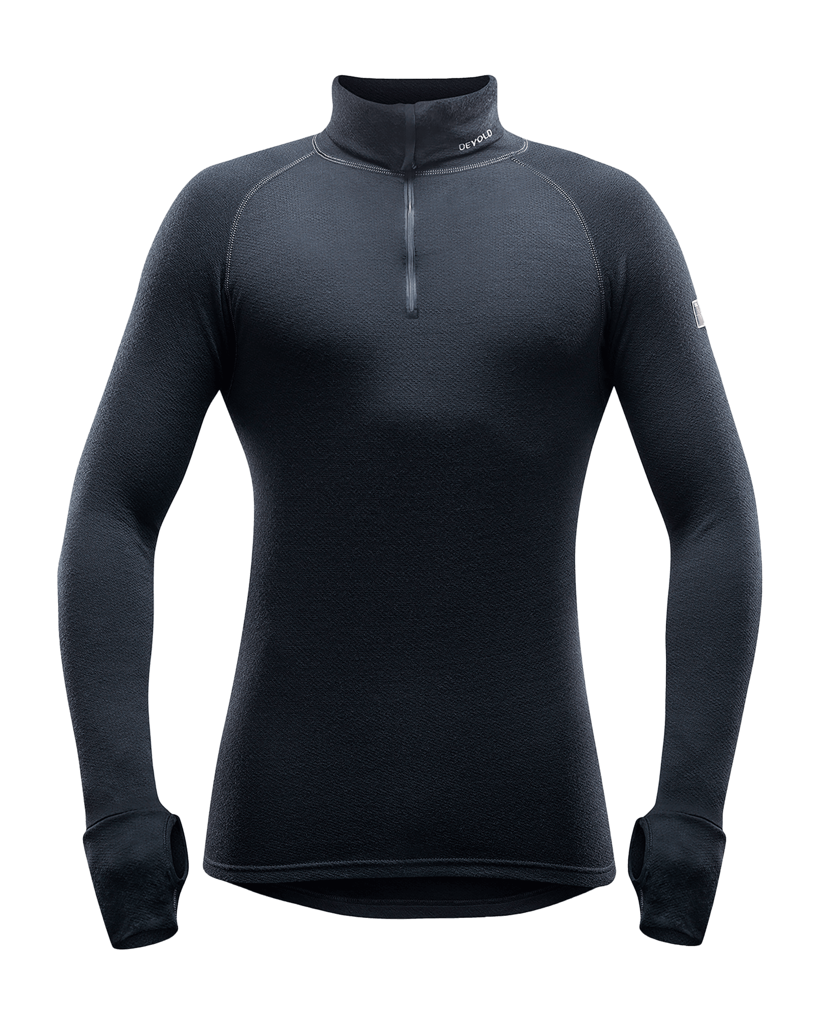 Expedition Zip Neck M Black