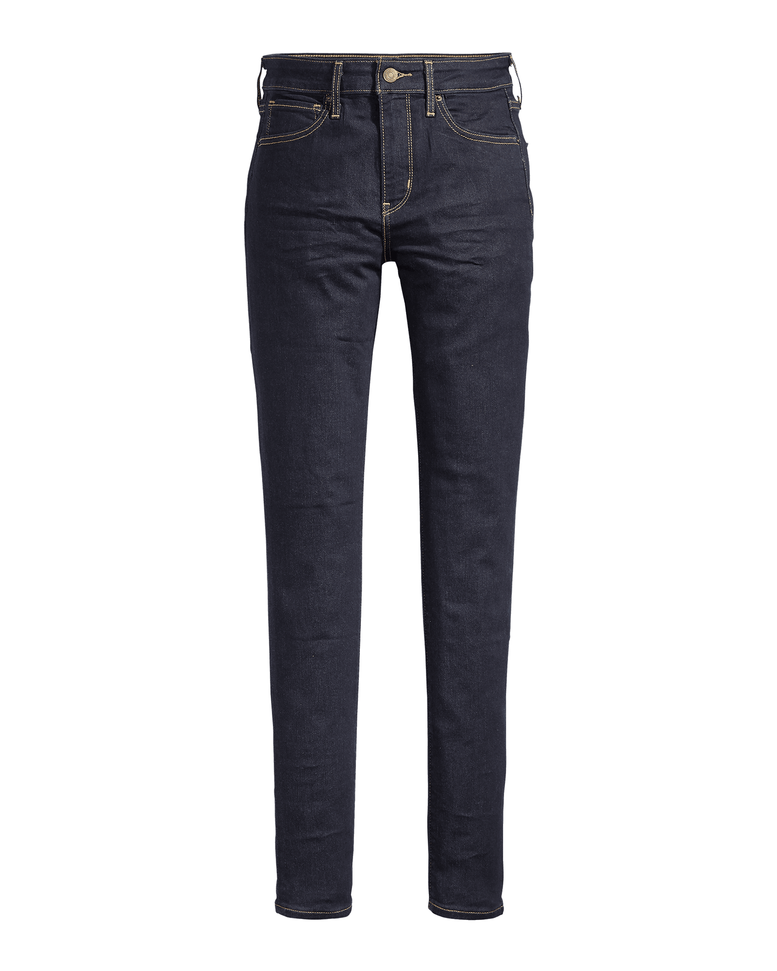 721 High Rise Skinny To The Nine W Dark Indigo - Flat Finish