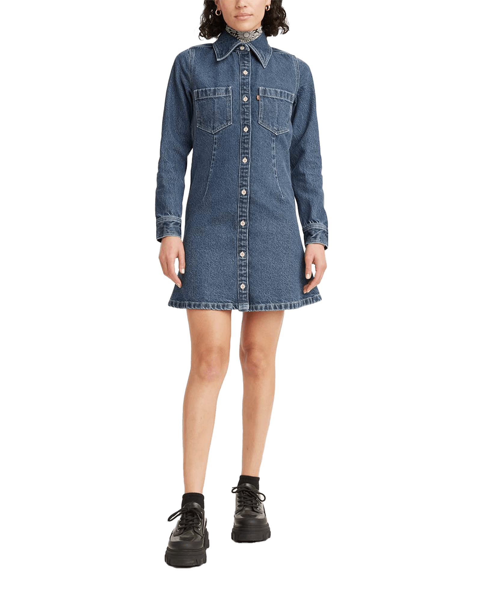 Sabine Mini Dress W Mid Marble