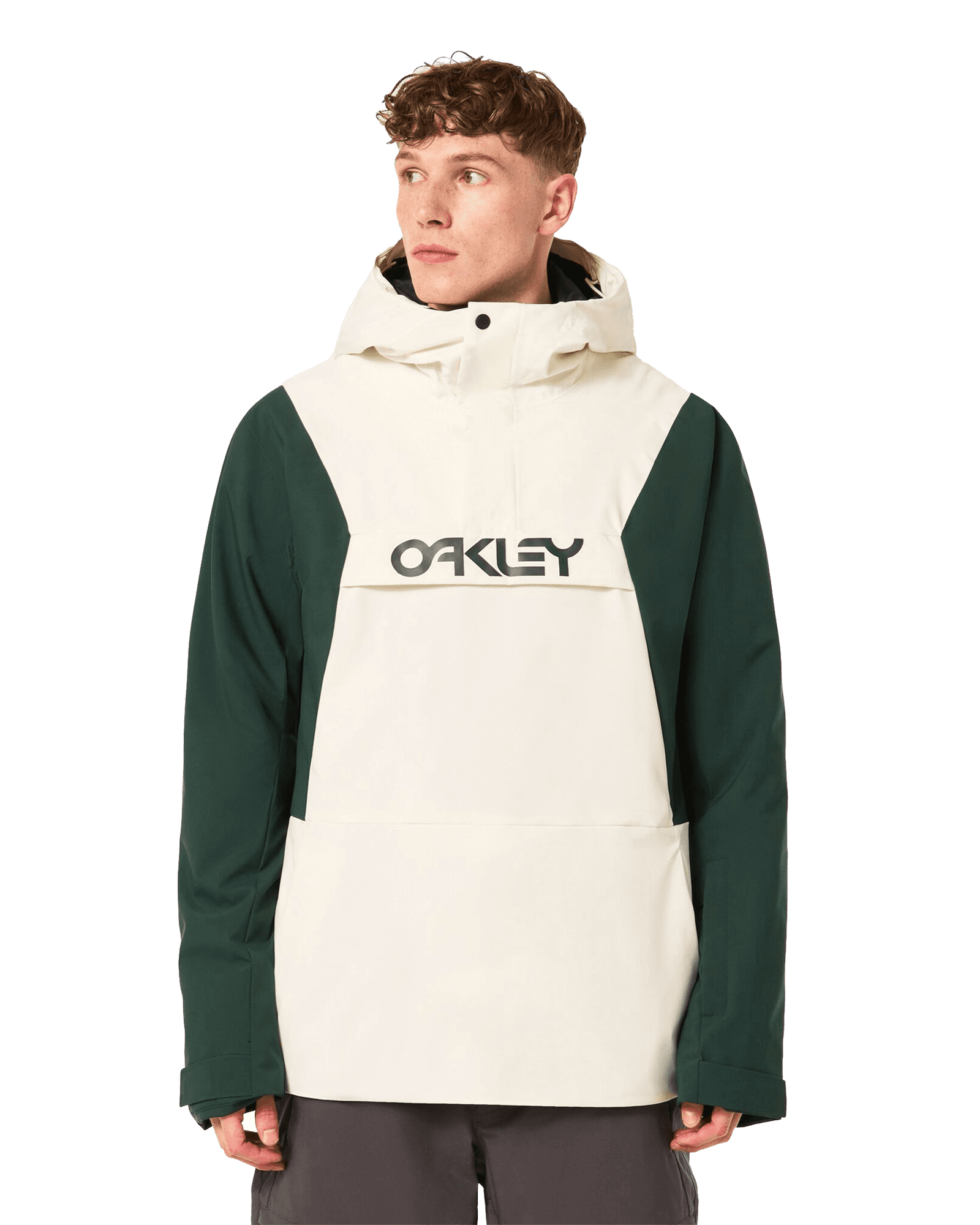 Arctic White/Hunter Green