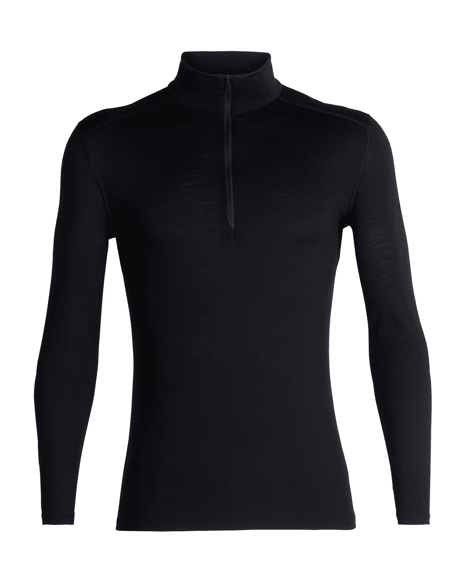 200 Oasis L/S Half Zip M Black