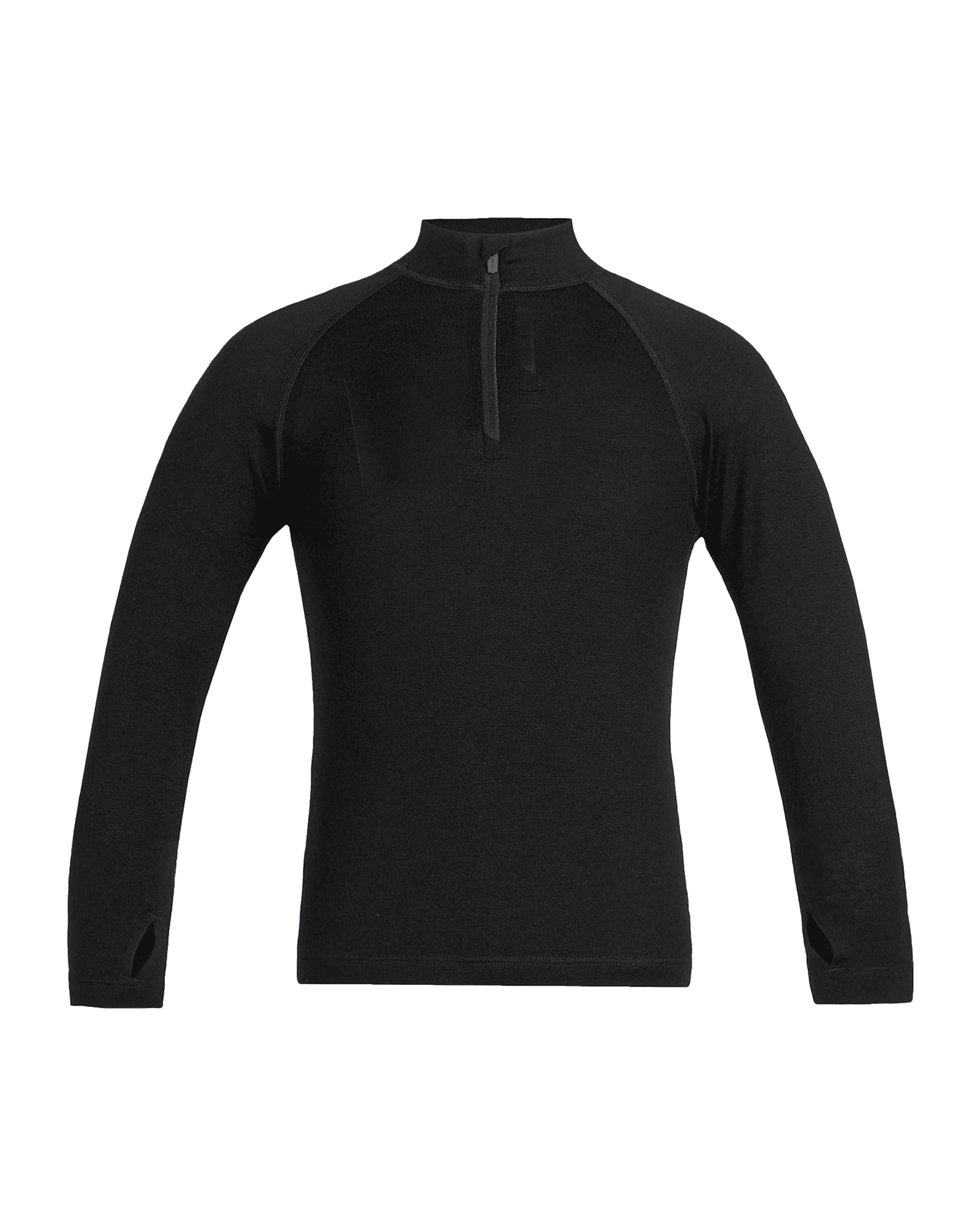 260 Tech L/S Half Zip JR Black