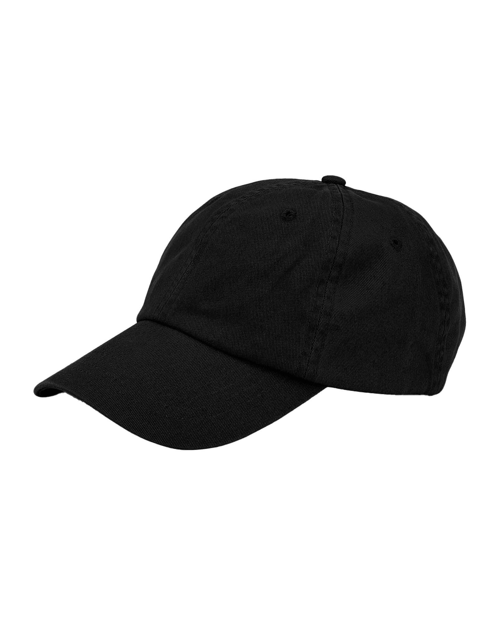 Organic Cotton Cap Deep Black