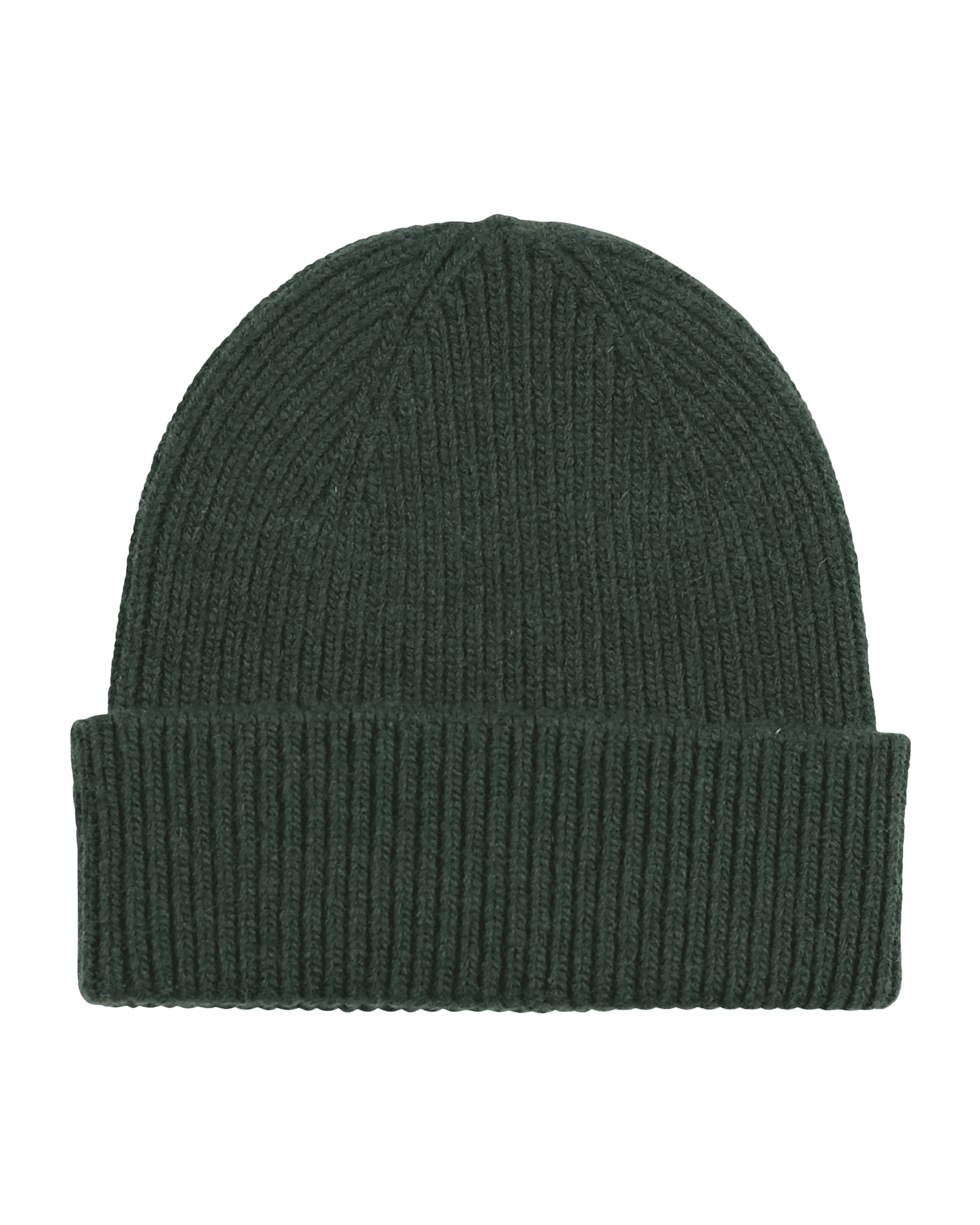 Merino Wool Beanie Hunter Green