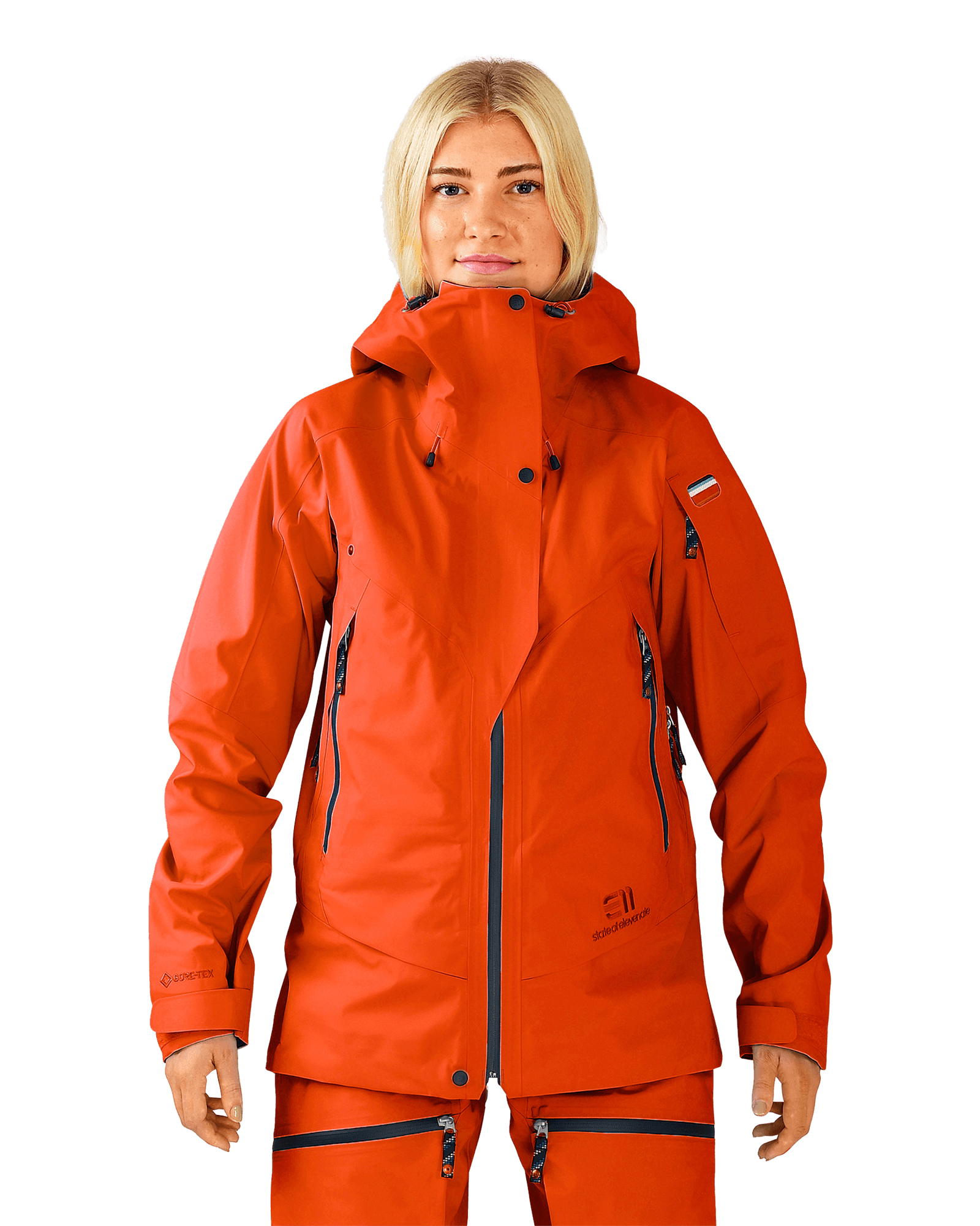 Pure Jacket W Spicy Orange