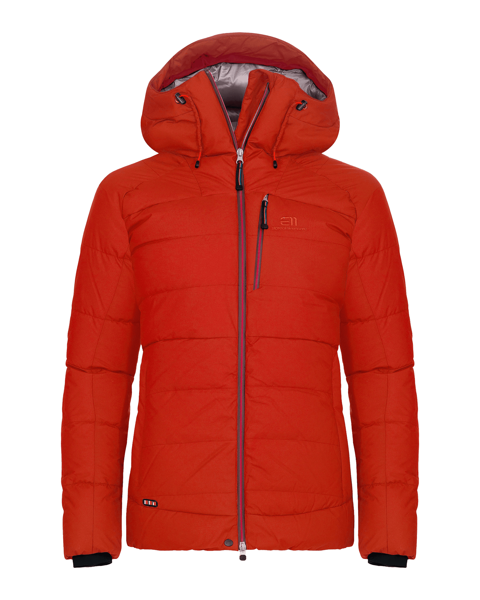 Combin Down Jacket W Spicy Orange