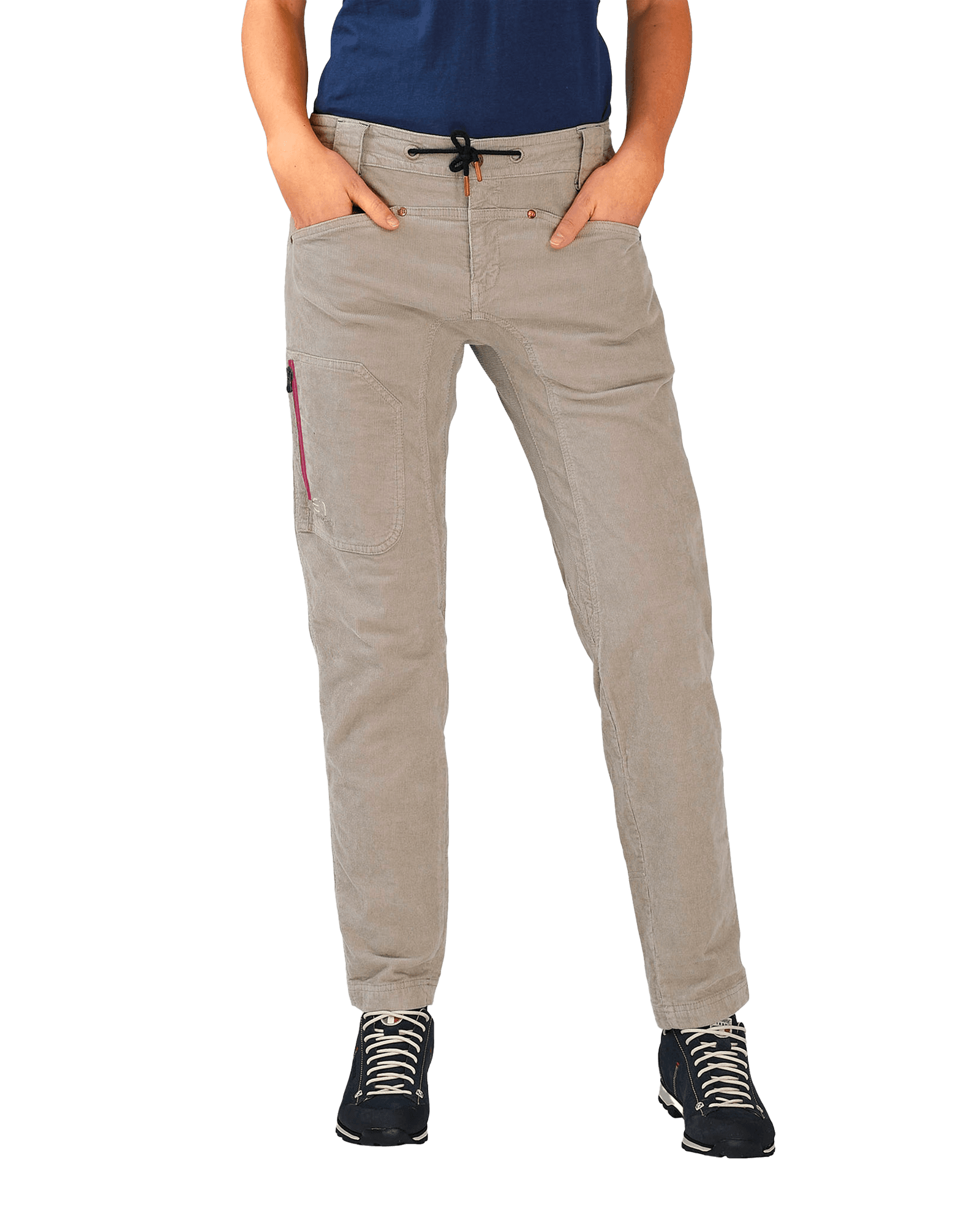 Après Cord Pant W Vintage Khaki