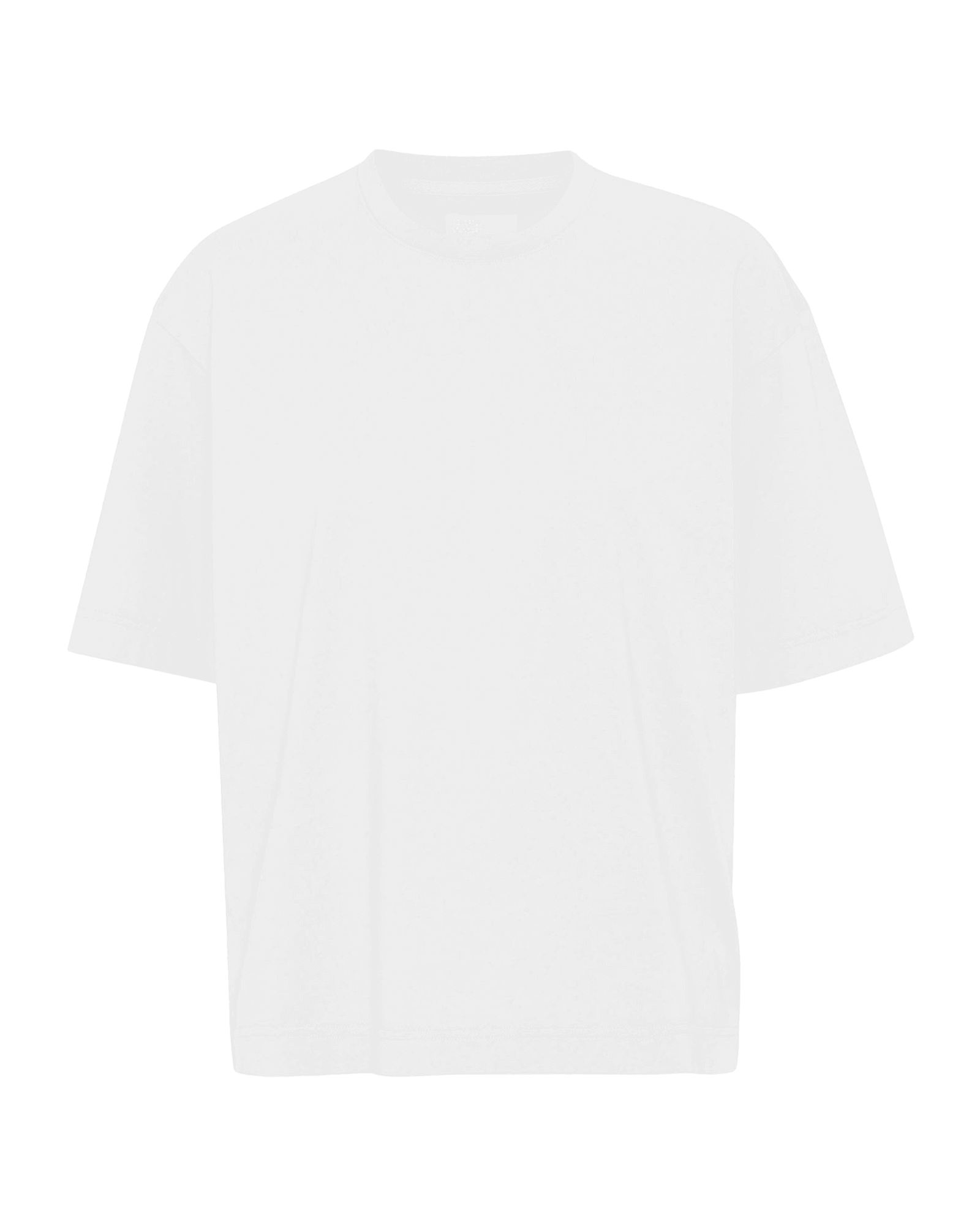 Oversized Organic T-Shirt W Optical White