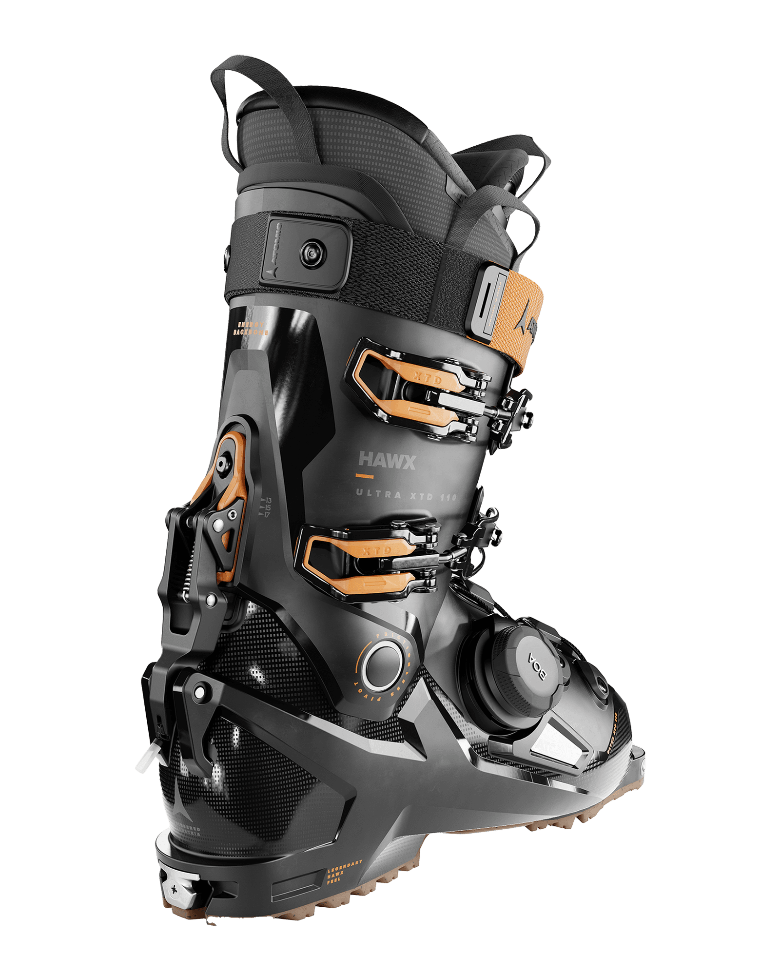 Black/Orange