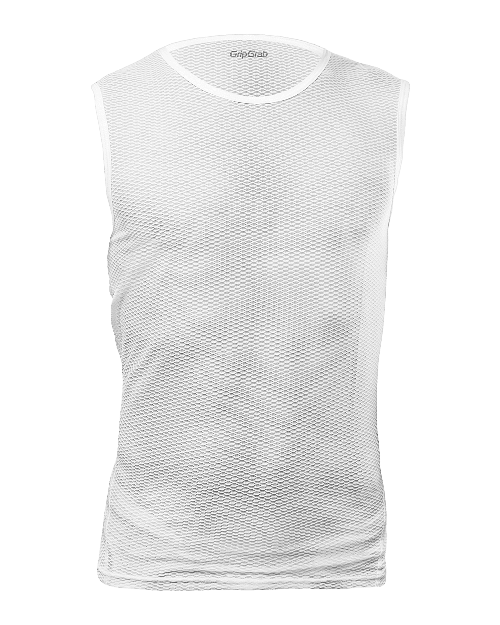 Ultralight Sleeveless Mesh Baselayer M White