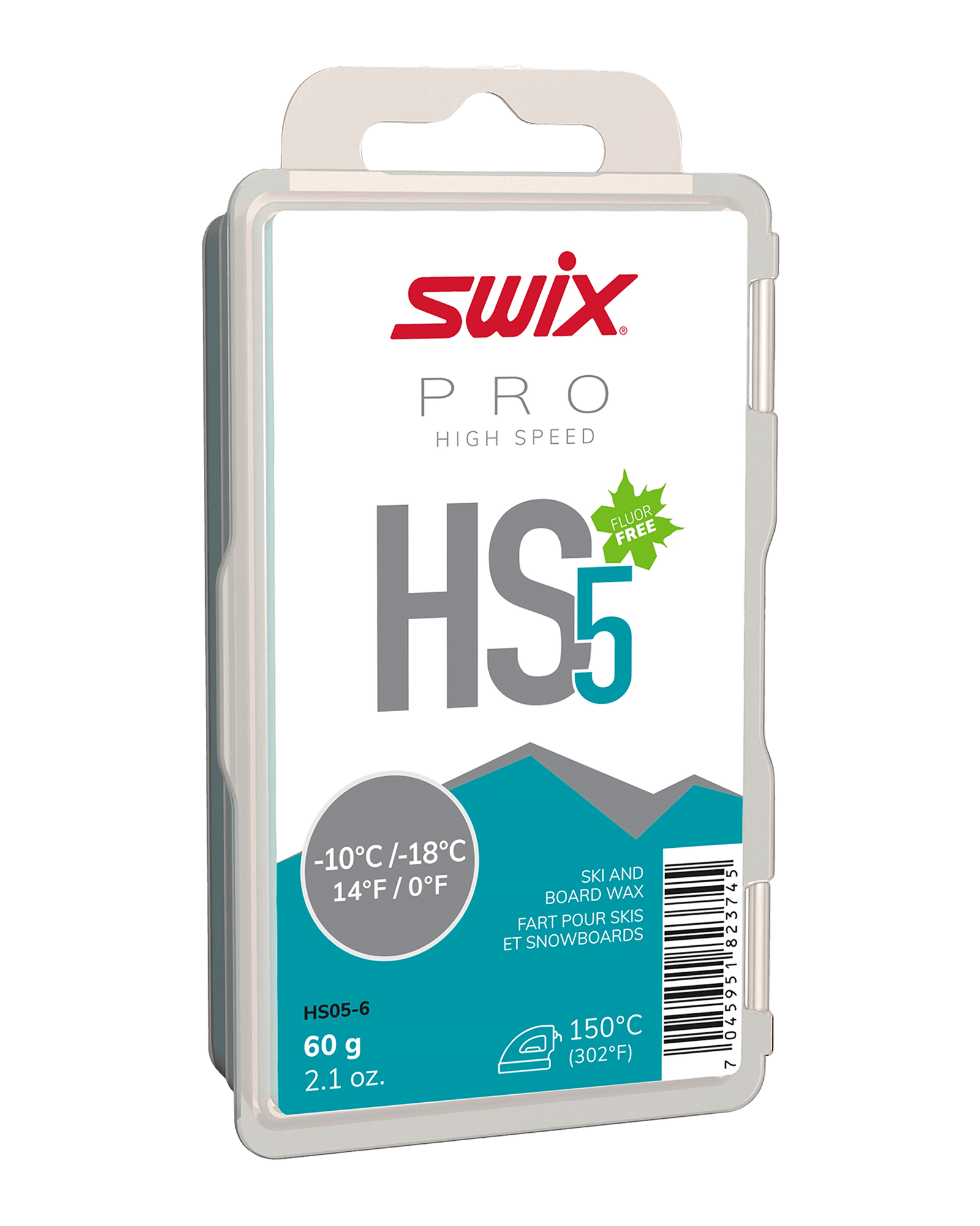 HS5 Turquoise, -10°C/-18°C, 60g One Colour