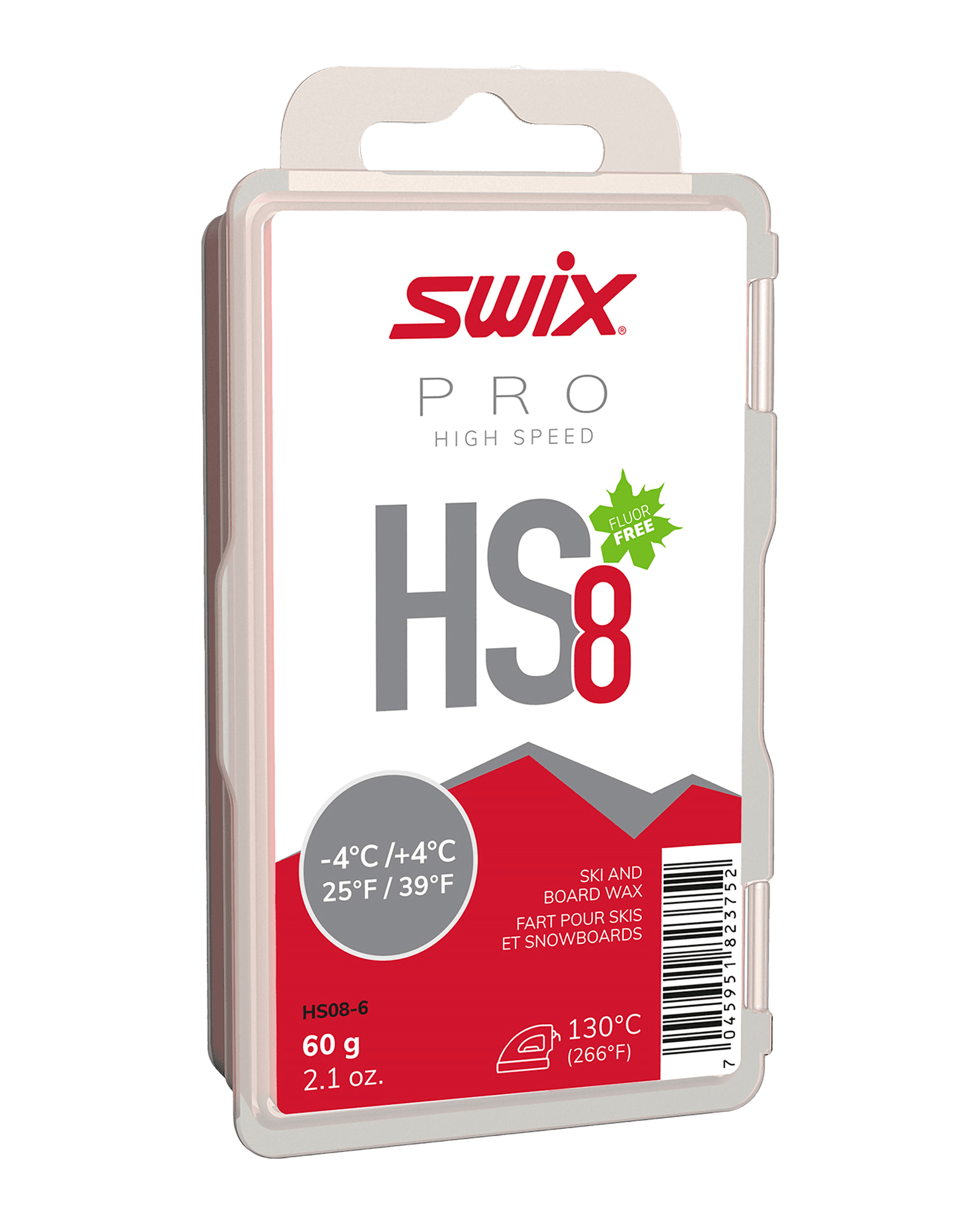 HS8 Red, -4°C/+4°C, 60g One Colour