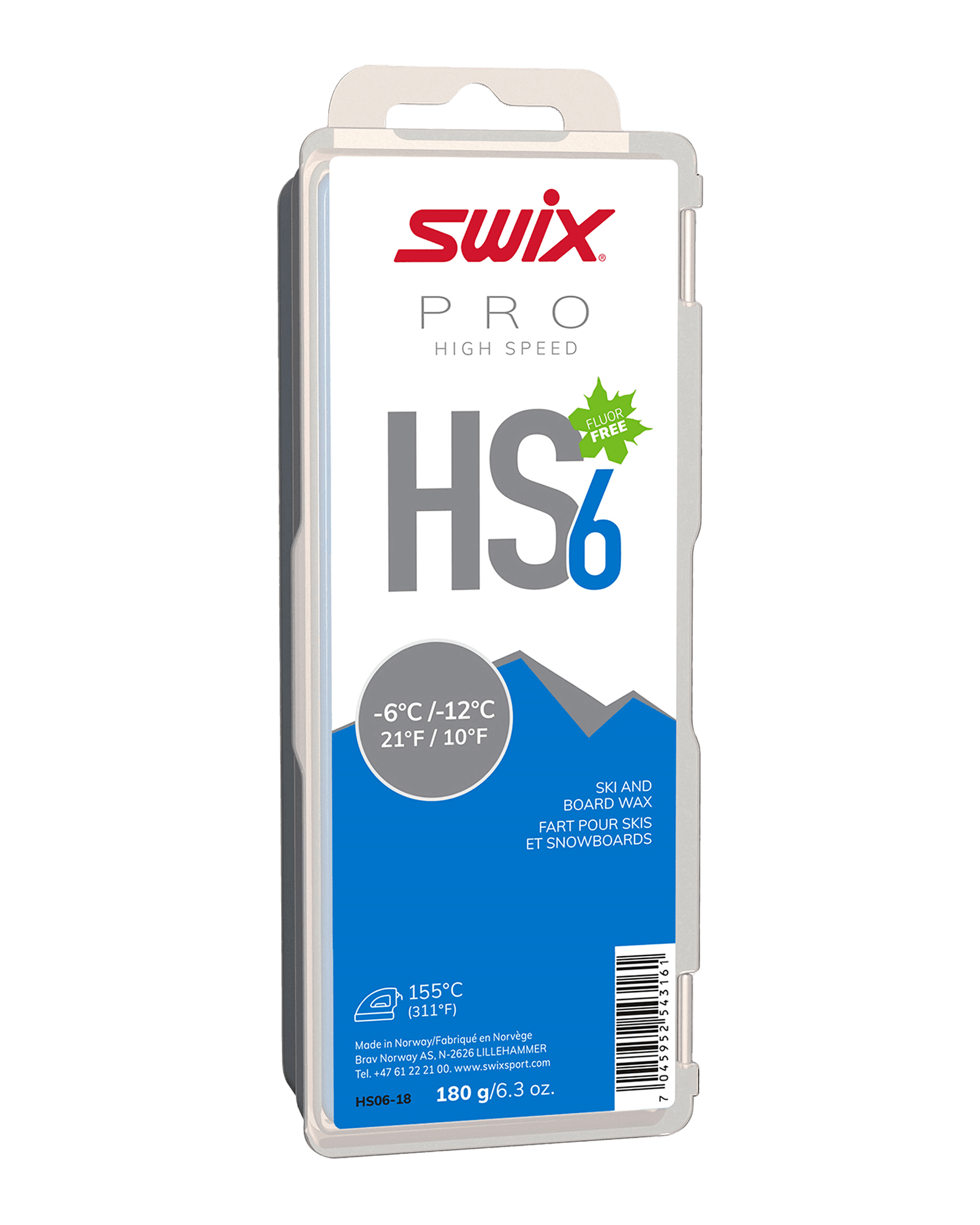HS6 Blue -6°C/-12°C 180g Blue