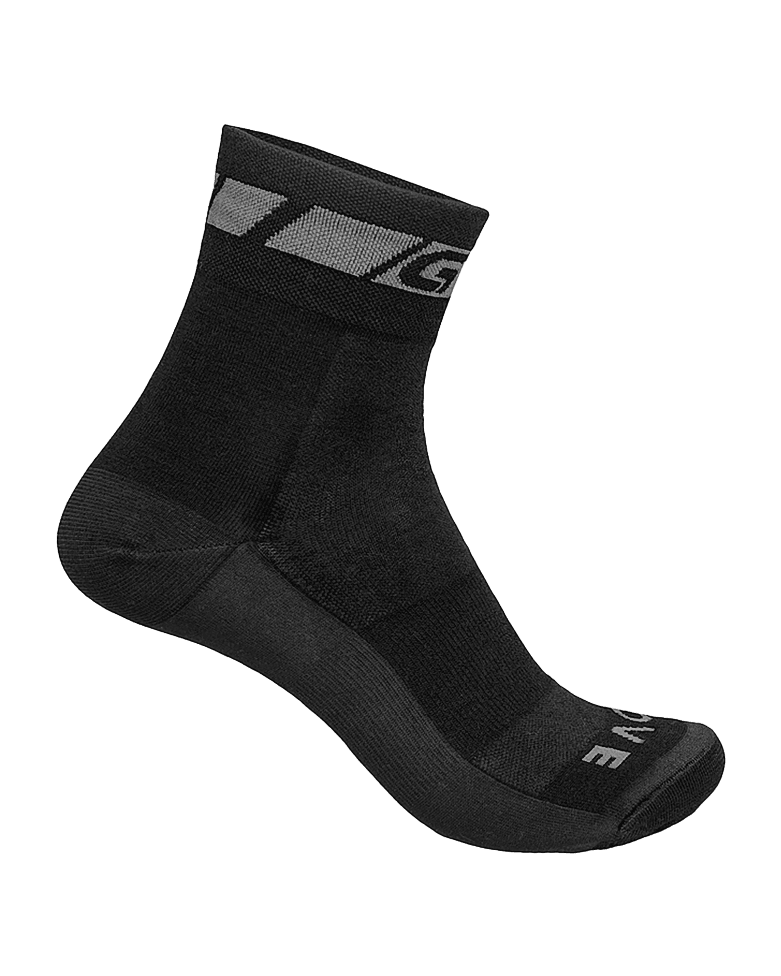 Merino Regular Cut Socks Black