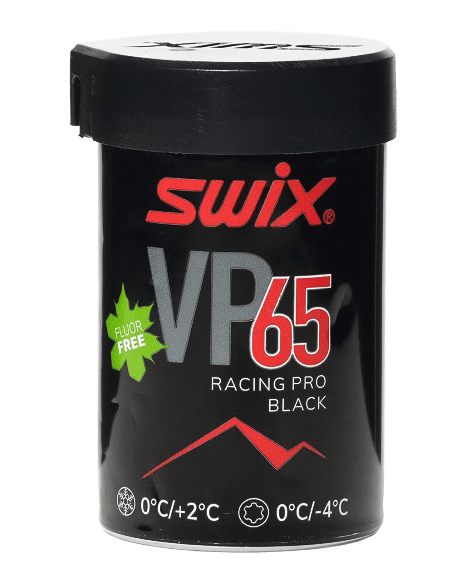 VP65 Pro Black/Red 0/+2C, 45g Black/Red