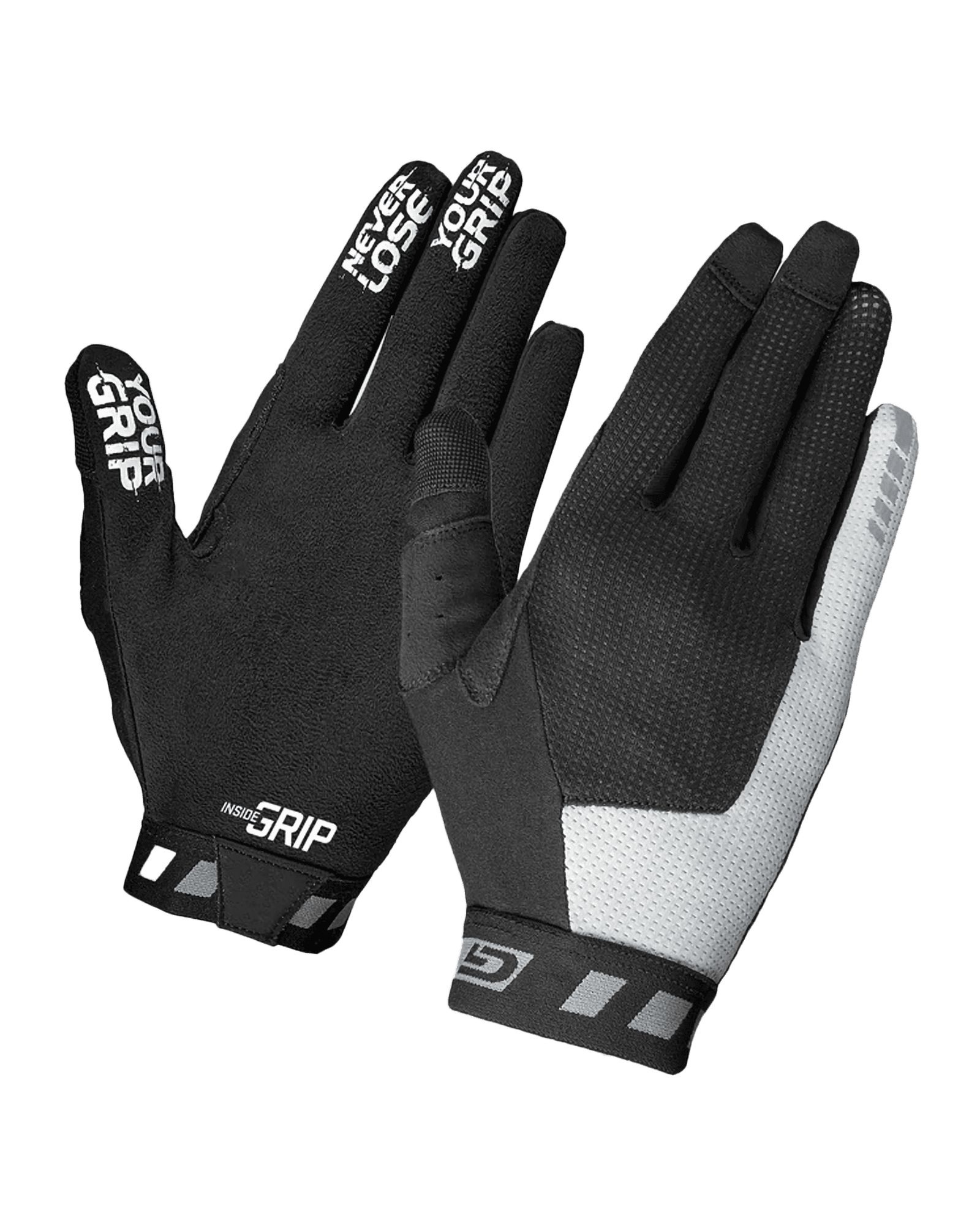 Vertical InsideGrip™ Full Finger Glove M Black