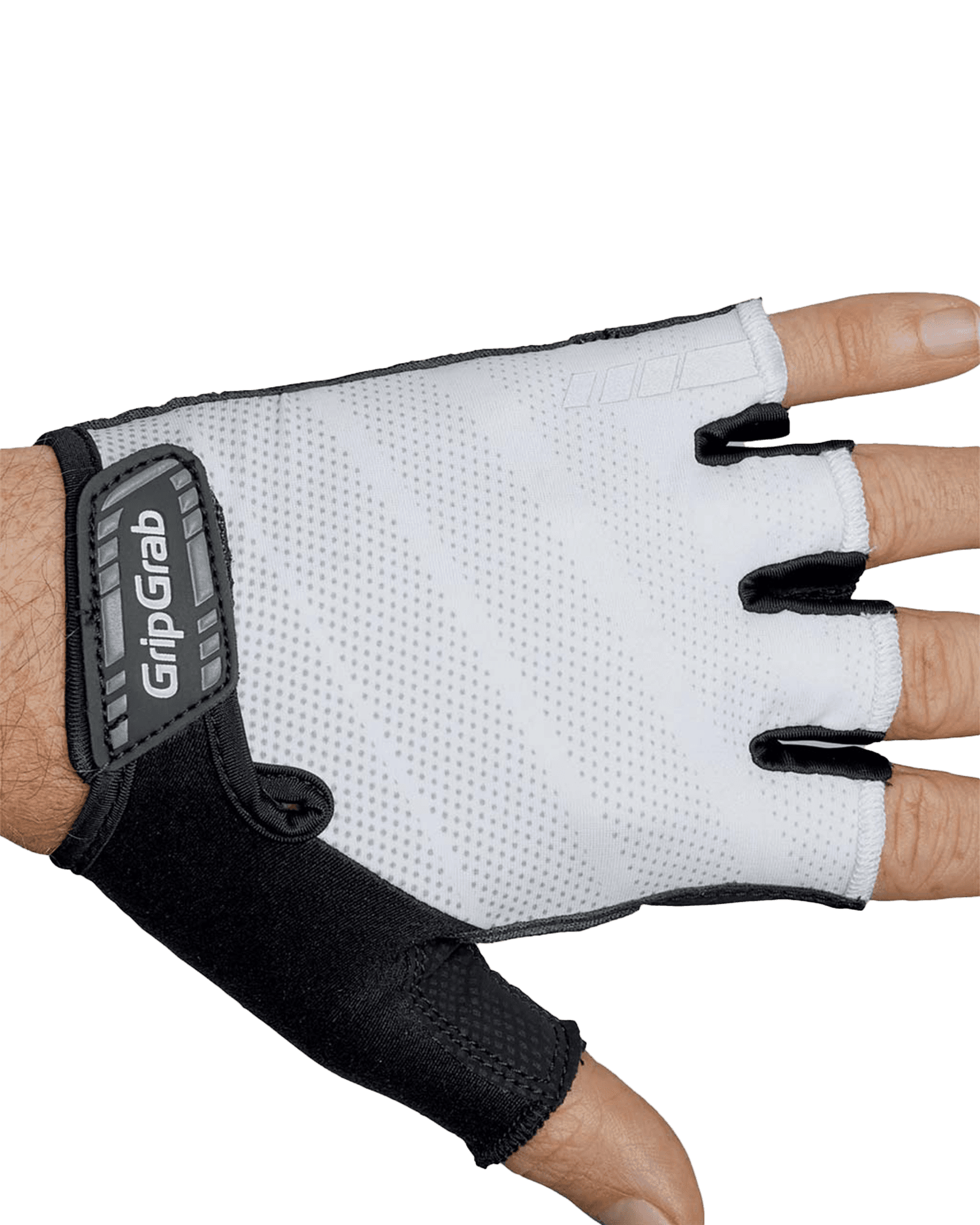 Rouleur Padded Gloves White