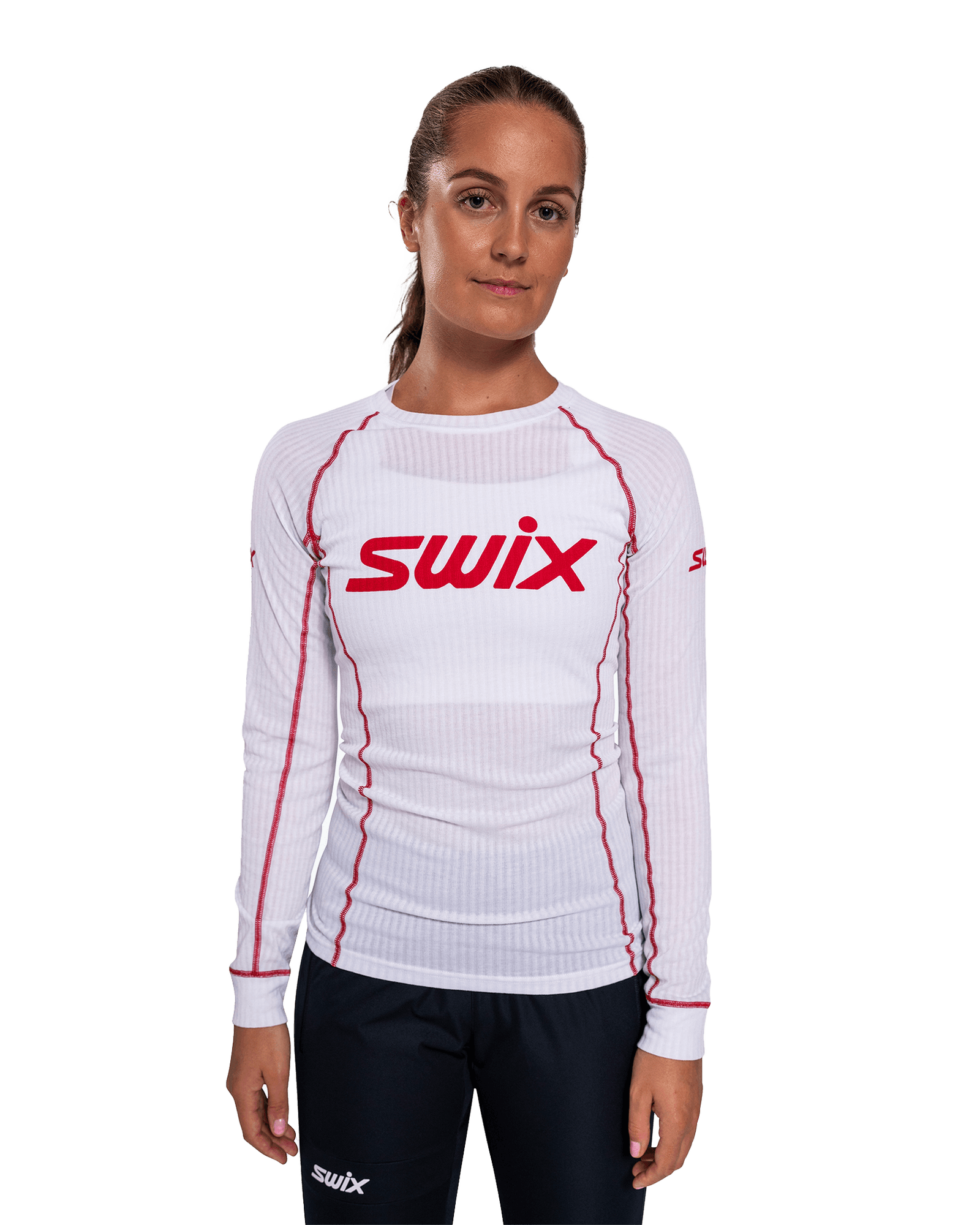 Bright White/Swix Red