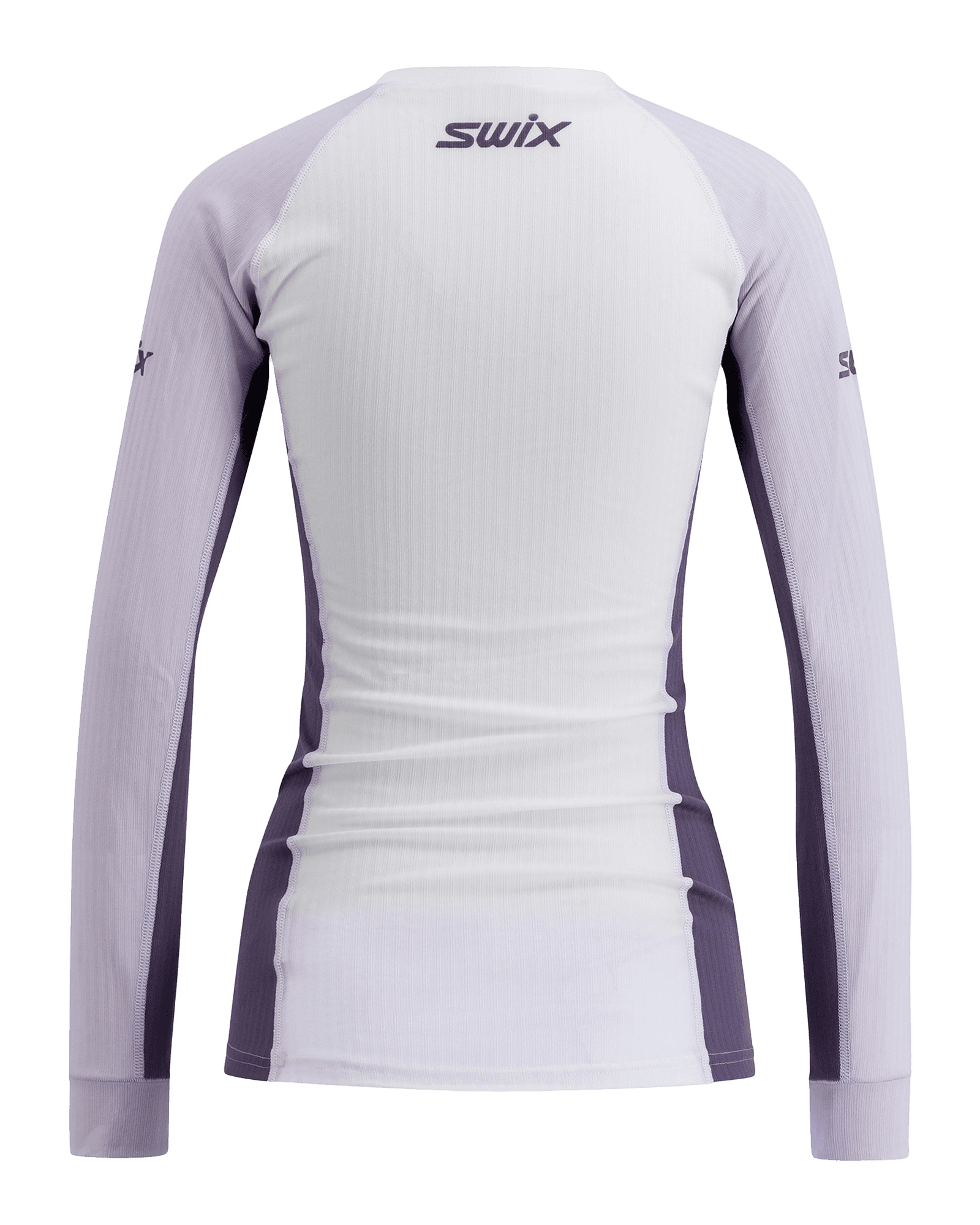 Bright White/ Dusty Purple