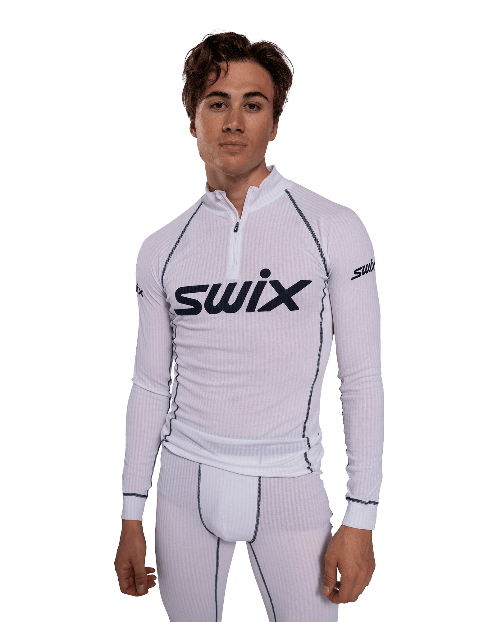 Racex Classic Half Zip M Bright White/ Dark Navy