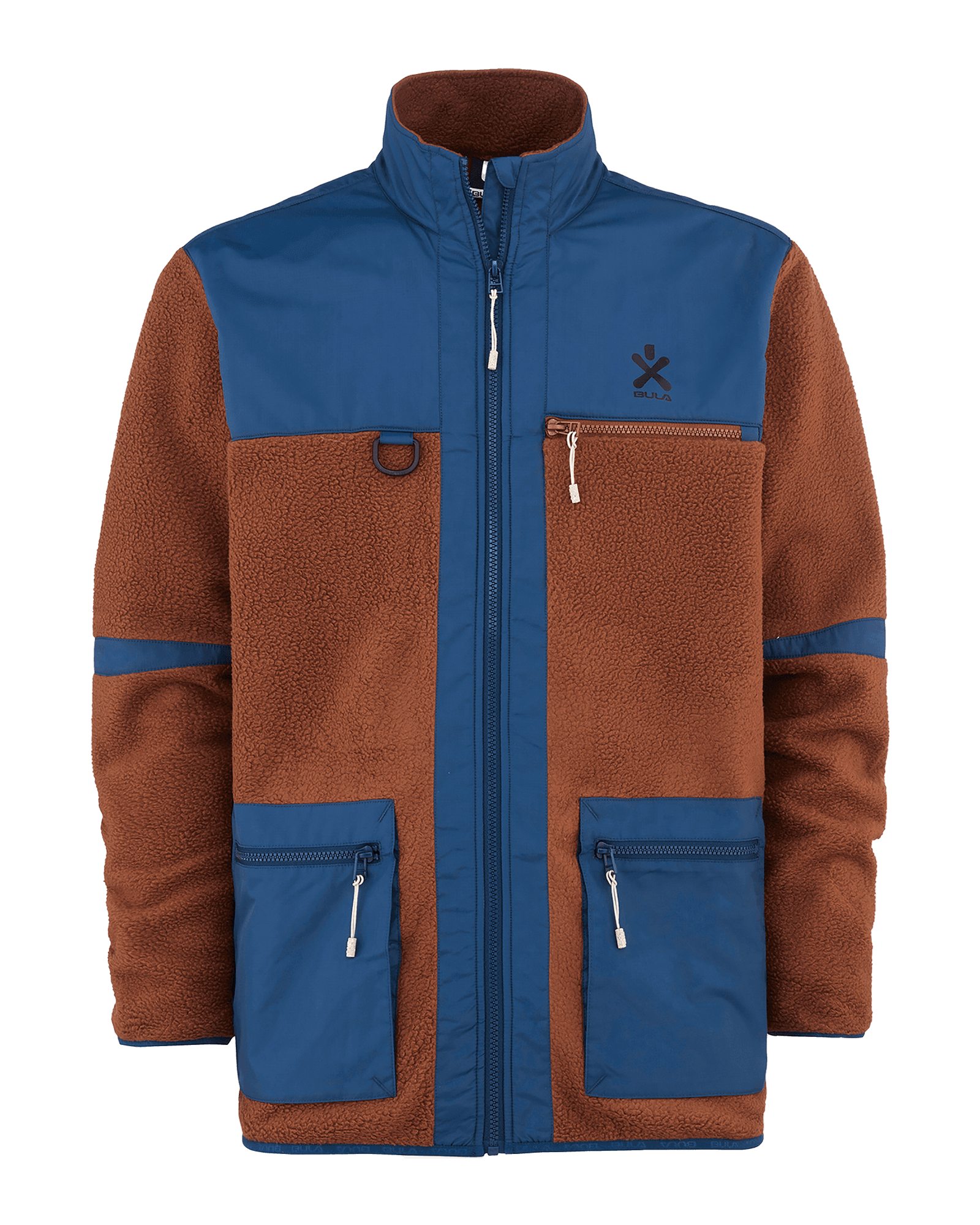 Utility Fleece Jacket M Walnut
