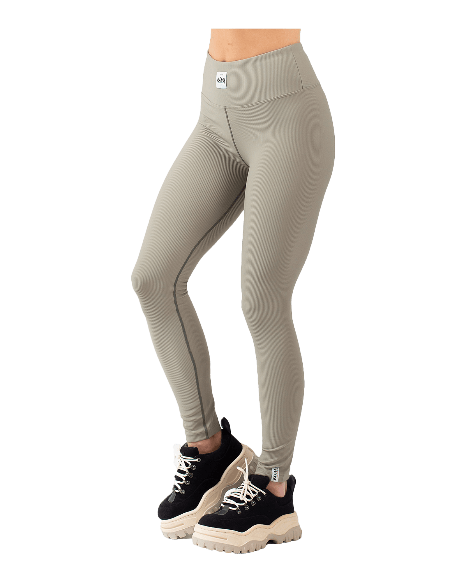 Icecold Rib Tights W Faded Oak