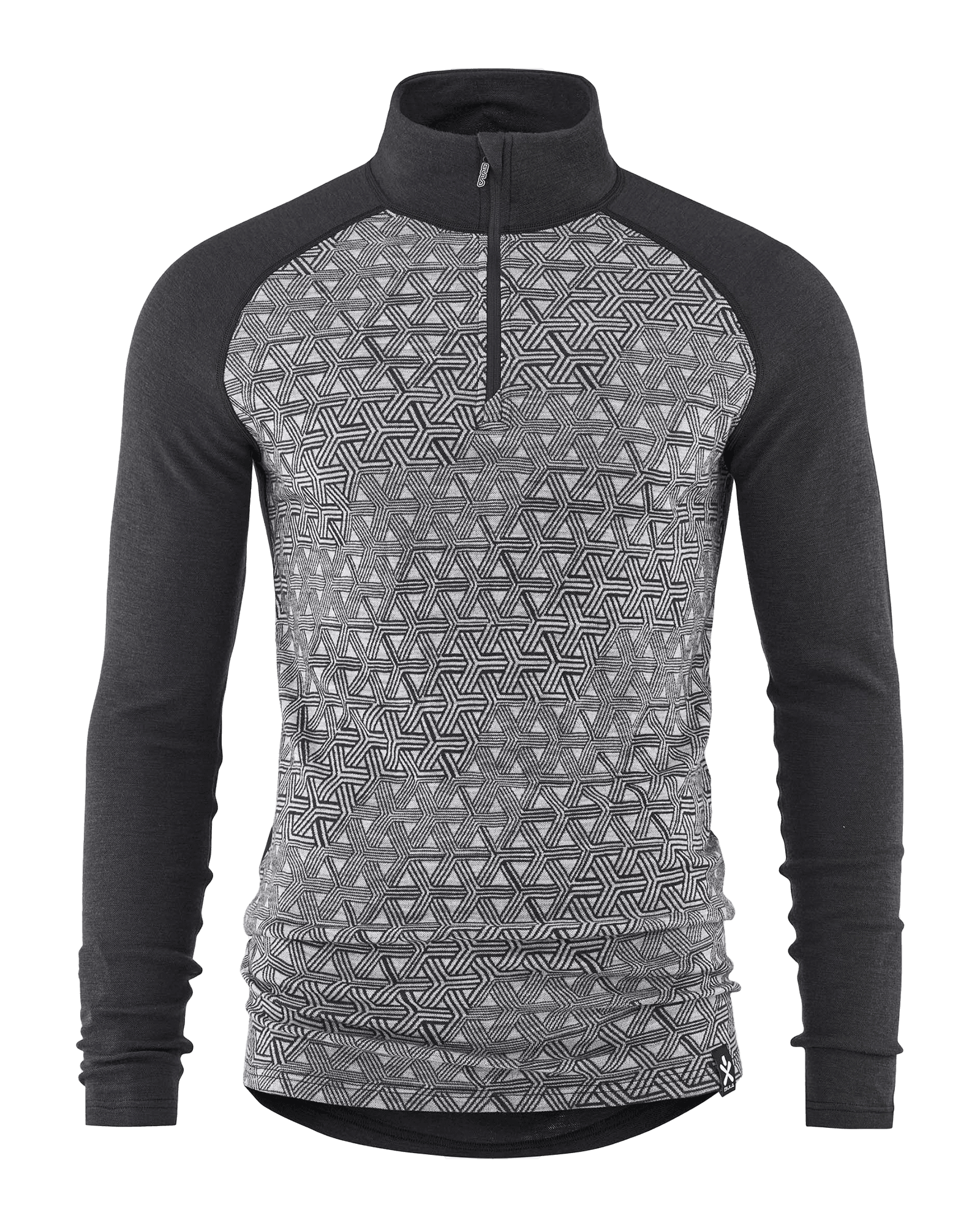 Geo Merino Wool H/Z M DGrey