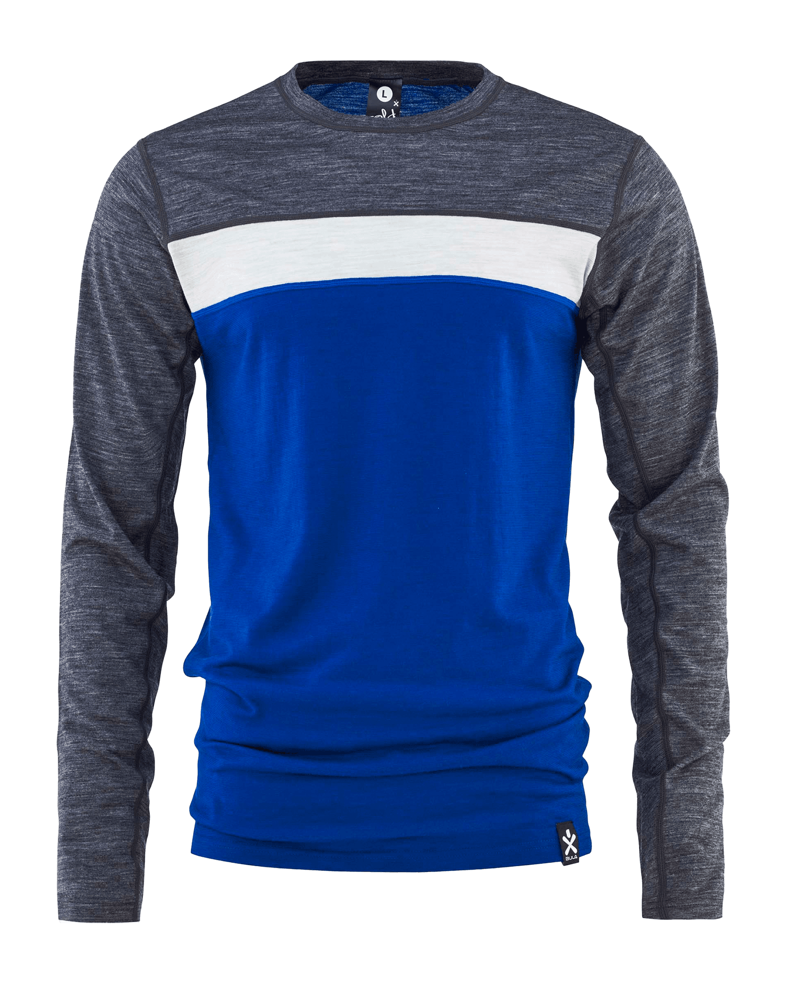 Retro Wool Crew M Lapis