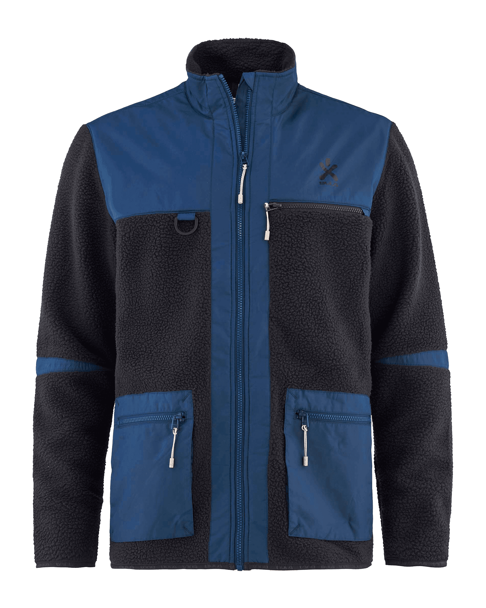 Utility Fleece Jacket M Denim