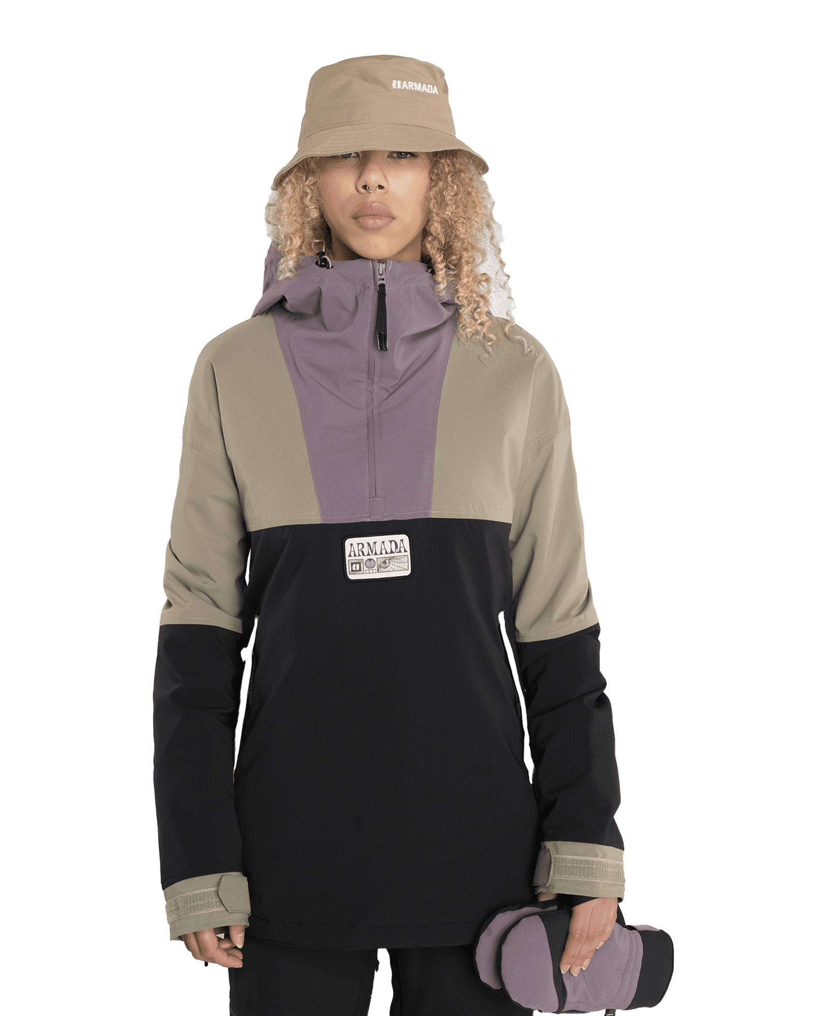Madaket 2L Insulated Anorak W Black/Sage/Moonscape