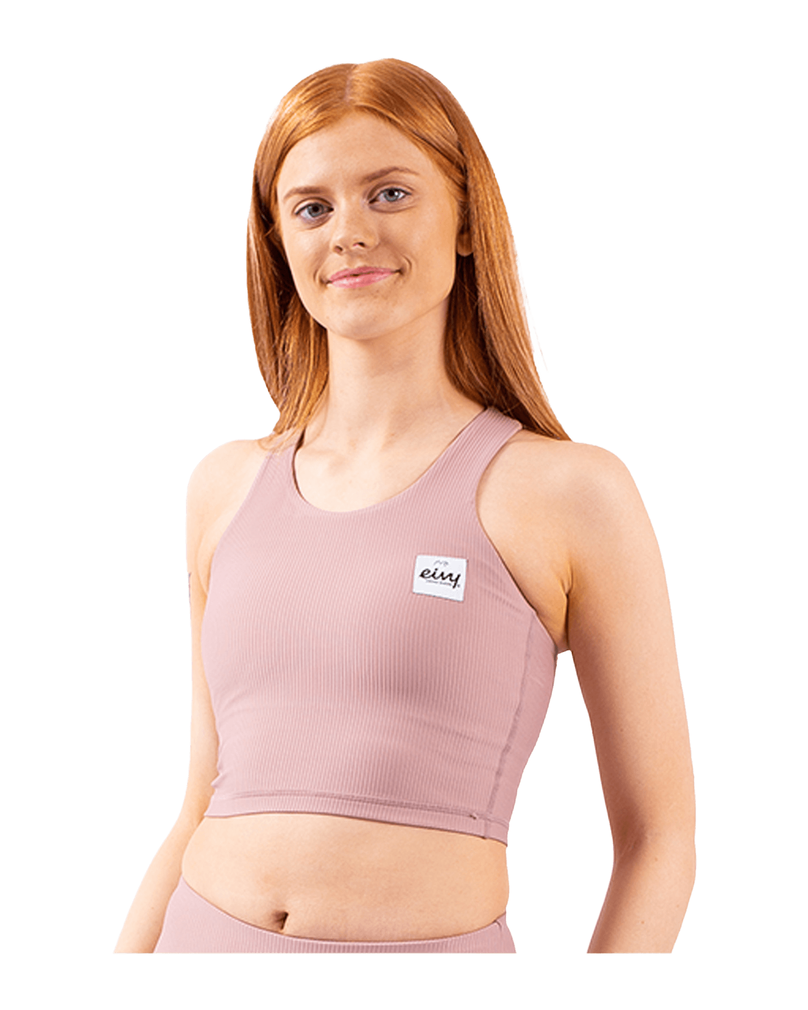 Cover Up Rib Top W Faded Woodrose