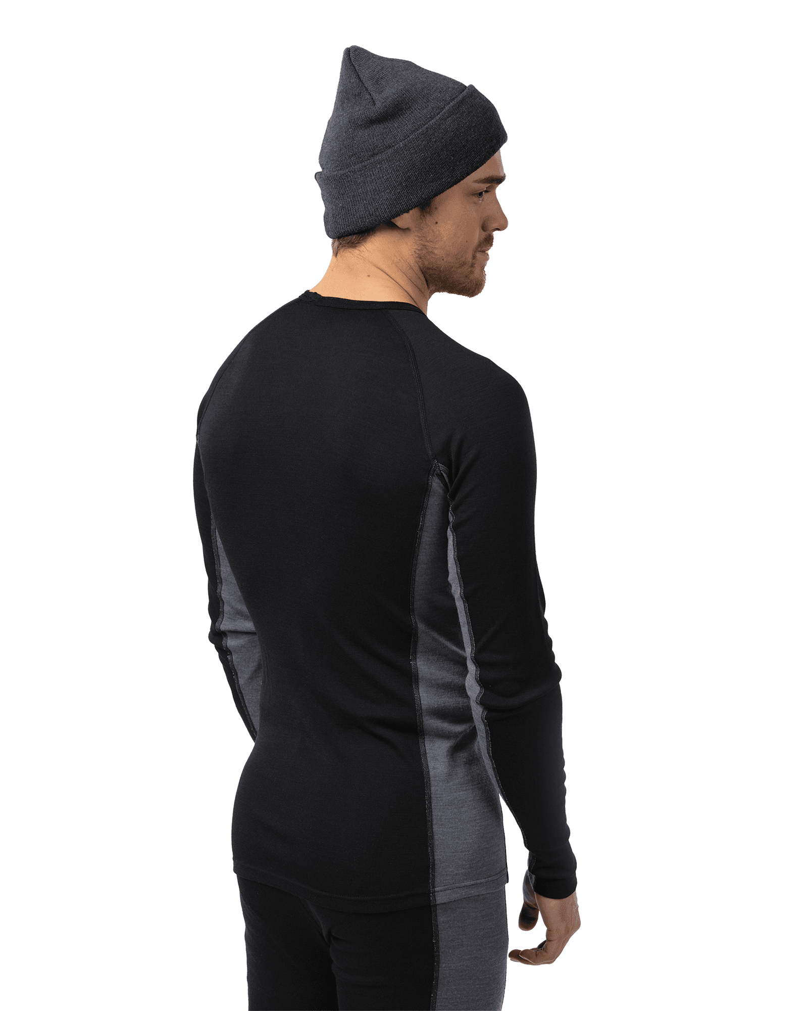 Deep Black/Grey Melange