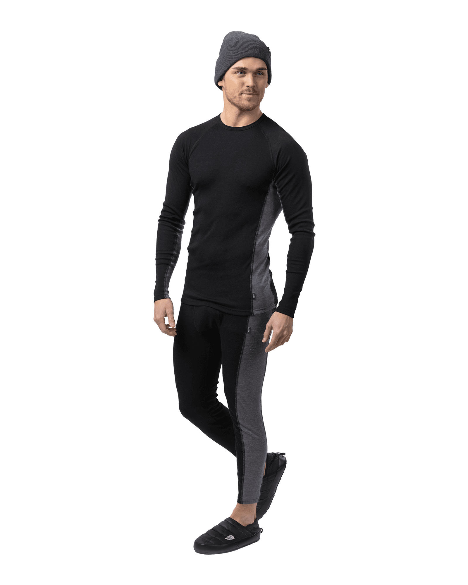 Deep Black/Grey Melange