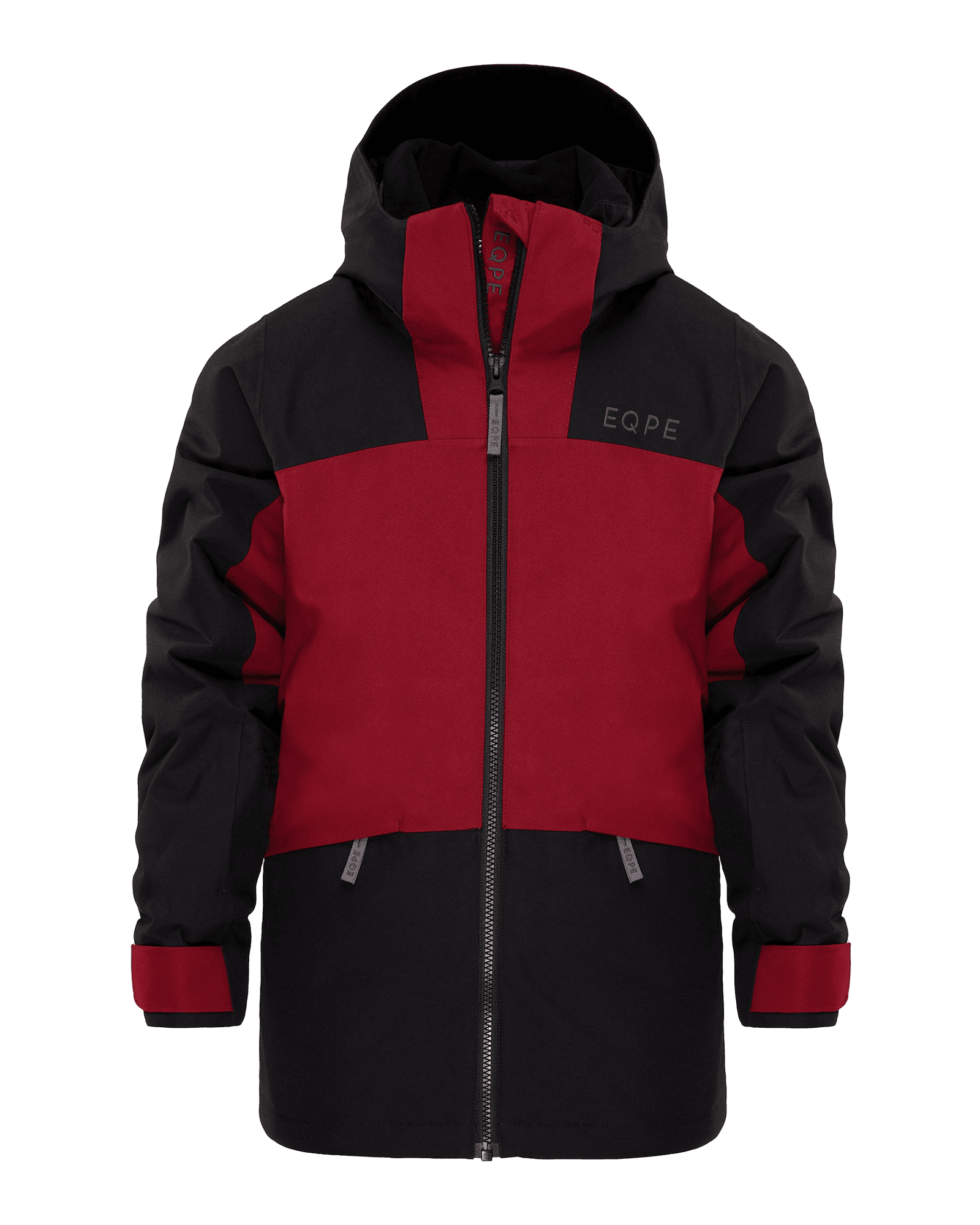 Qanuk Ridge Jacket JR Cabernet/Deep Black