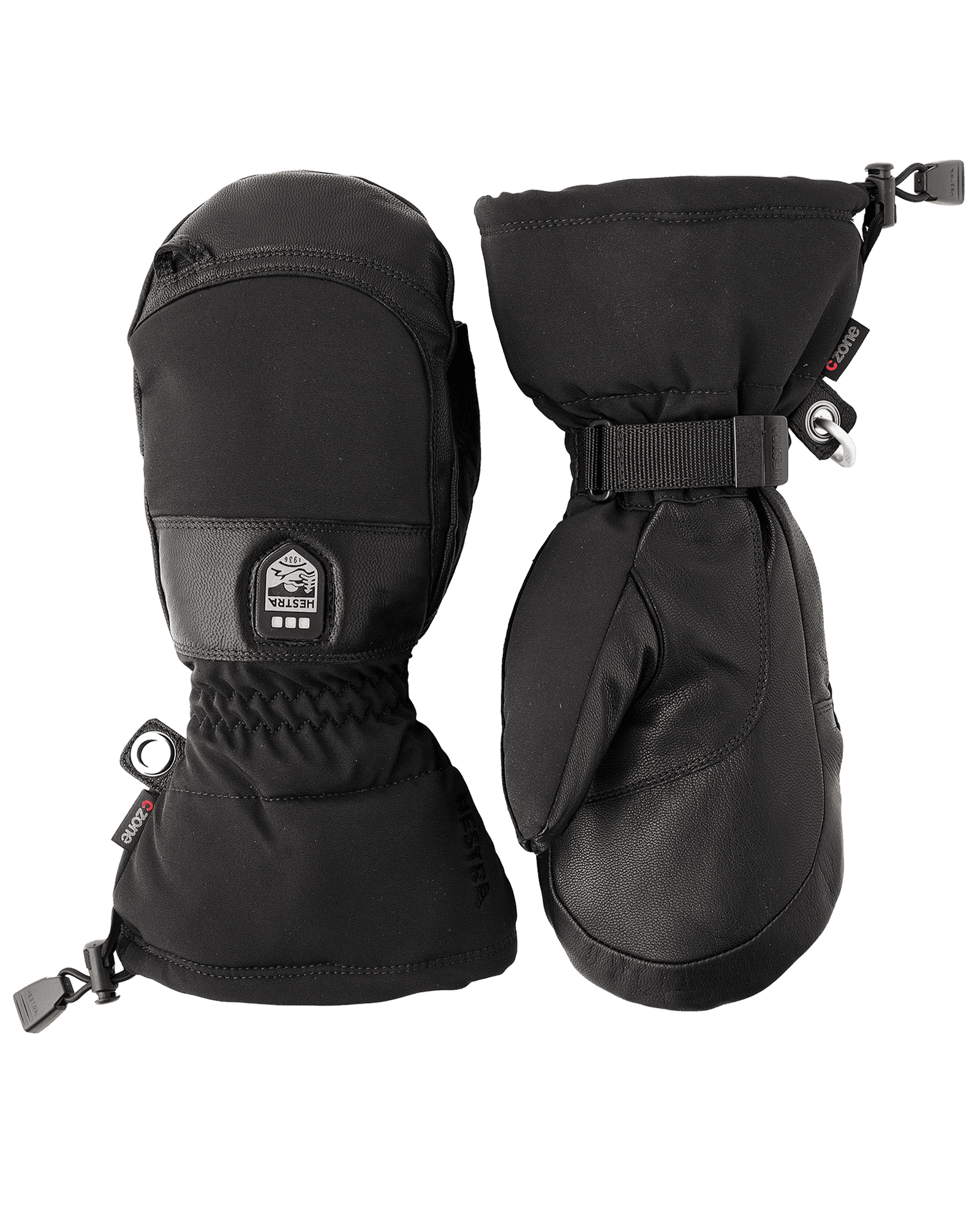 Heater Gauntlet - Mitt Black/Black