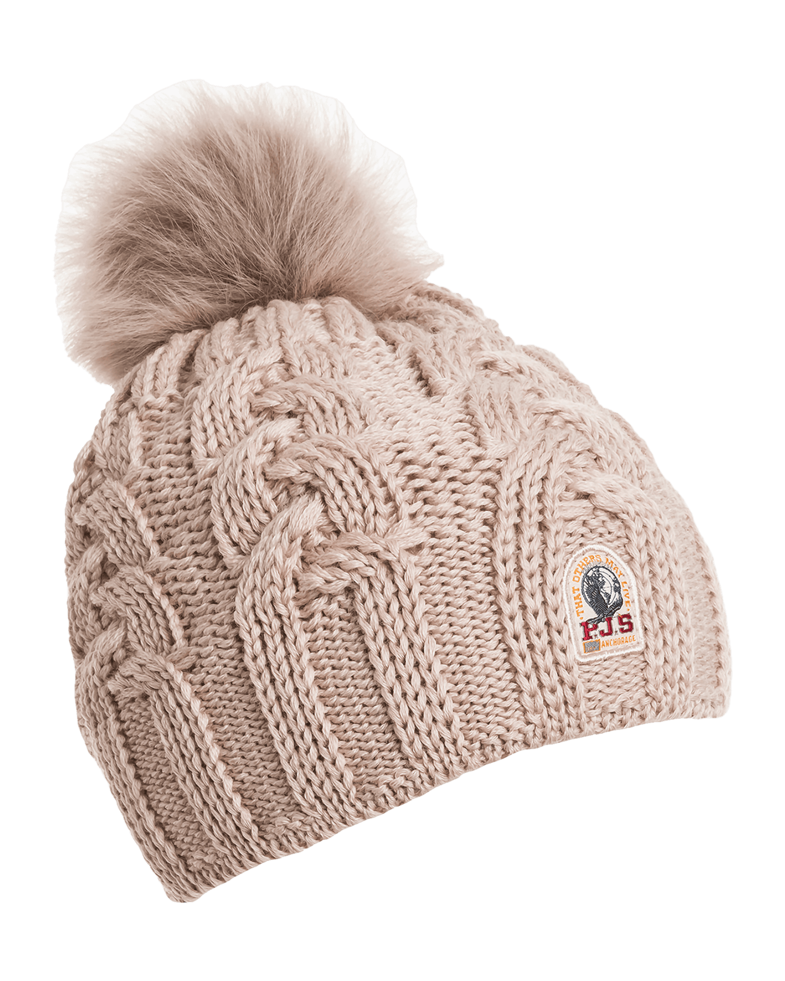 Cable Hat Knitted Beanie Sun Kissed