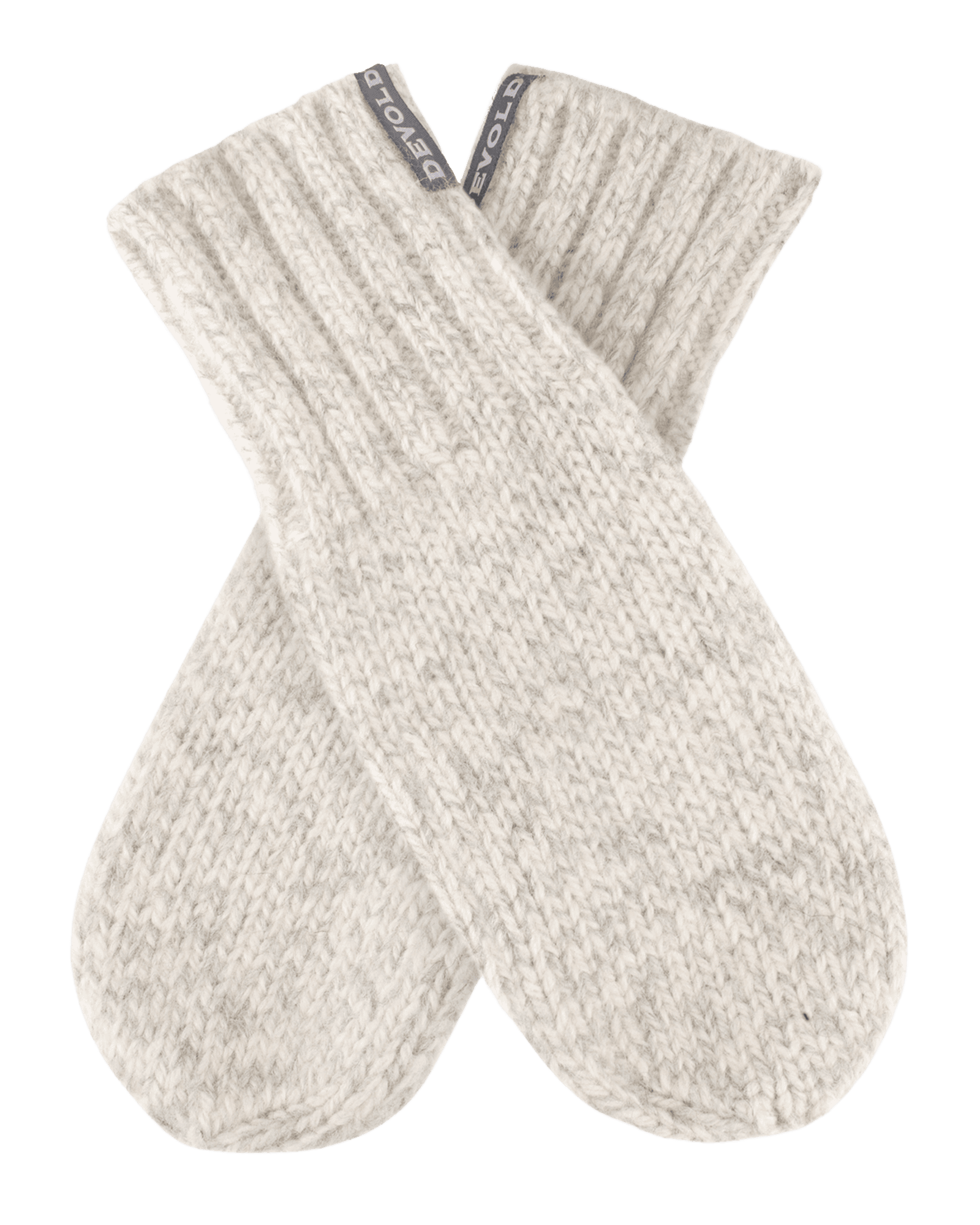 Nansen Wool Mitten Grey Melange