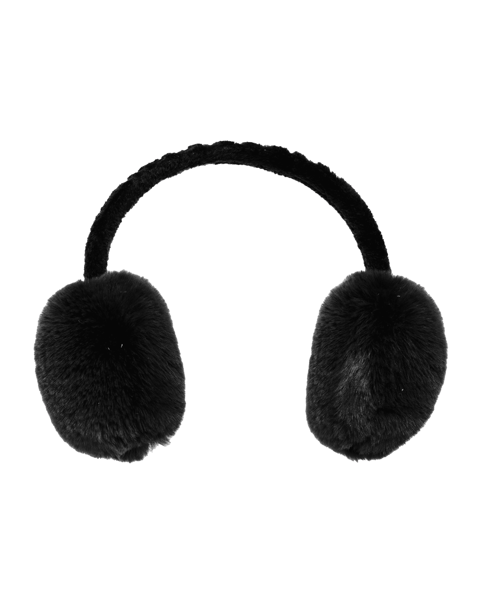 Fluffy Earwarmers Black