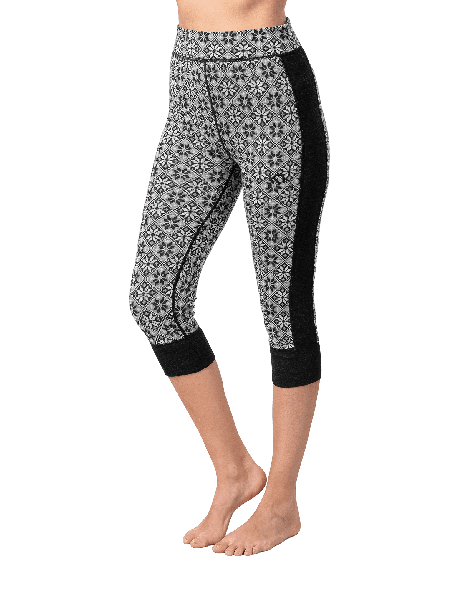 Rose Capri High Waist W Black