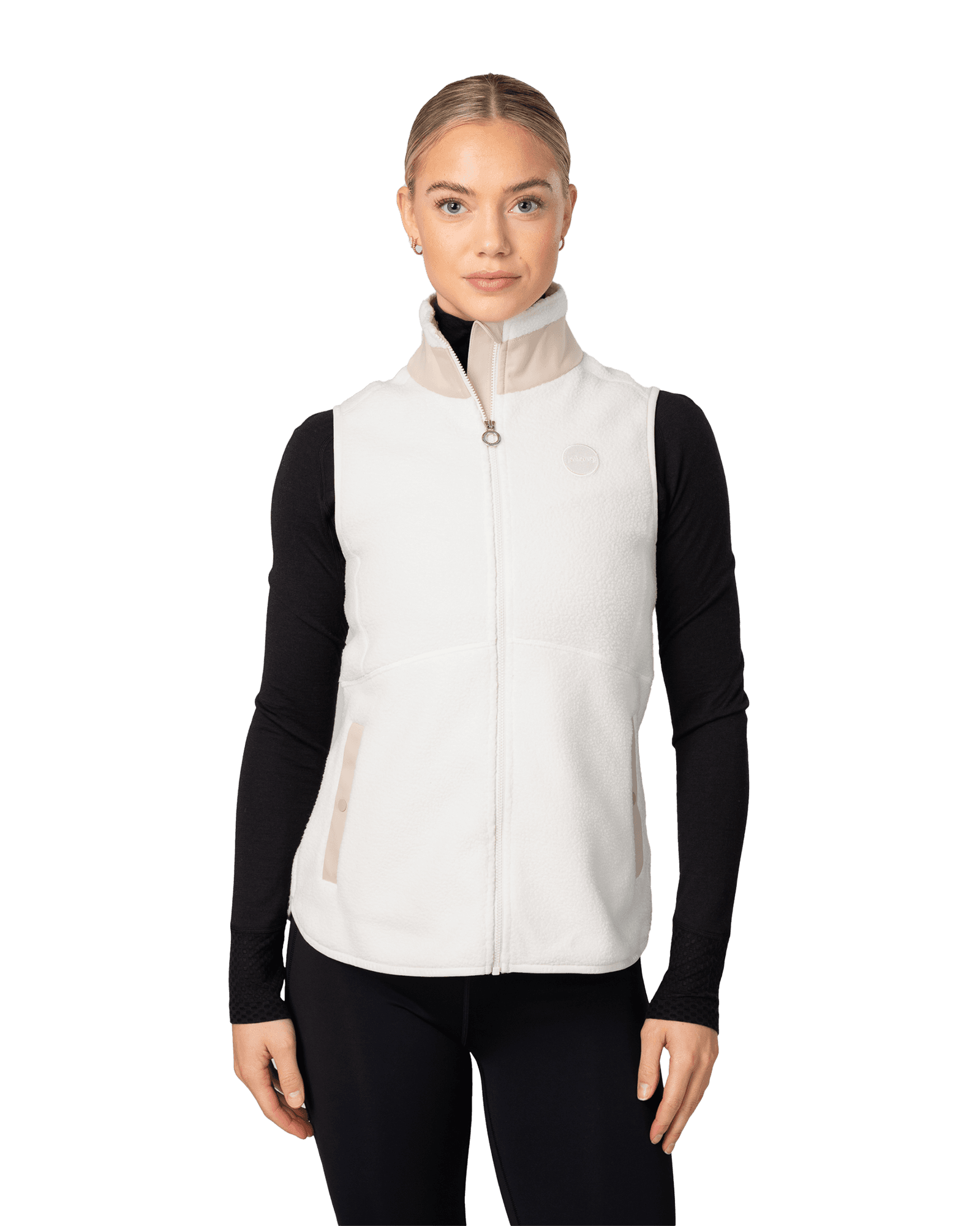 Fusion Pile Vest W Tofu White